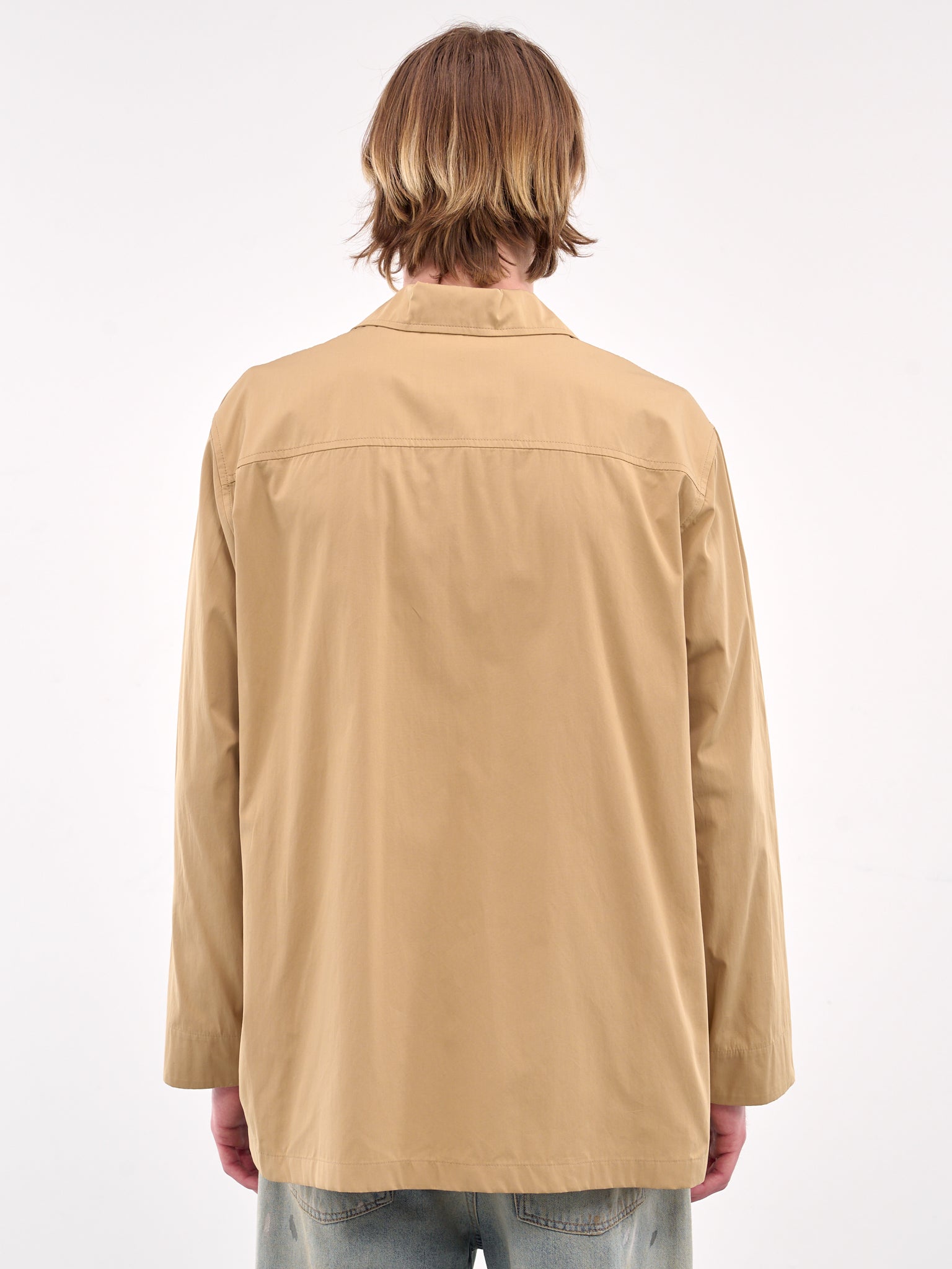 Oversized Pocket Shirt (J47DL0167-J45292-235-BEIGE)