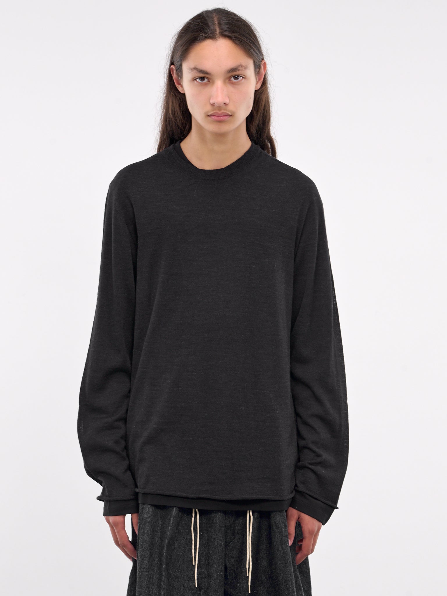 Crewneck Sweater (J47FV0107-JTN368-BLACK)