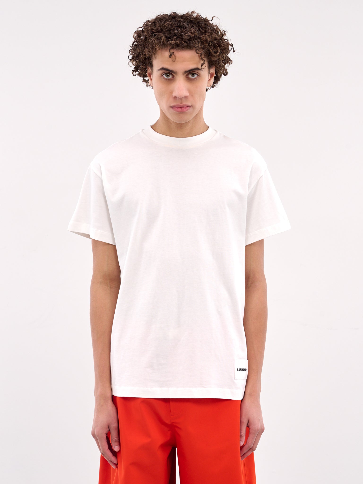 JIL SANDER 3 Pack Crewneck Tee | H. Lorenzo - front