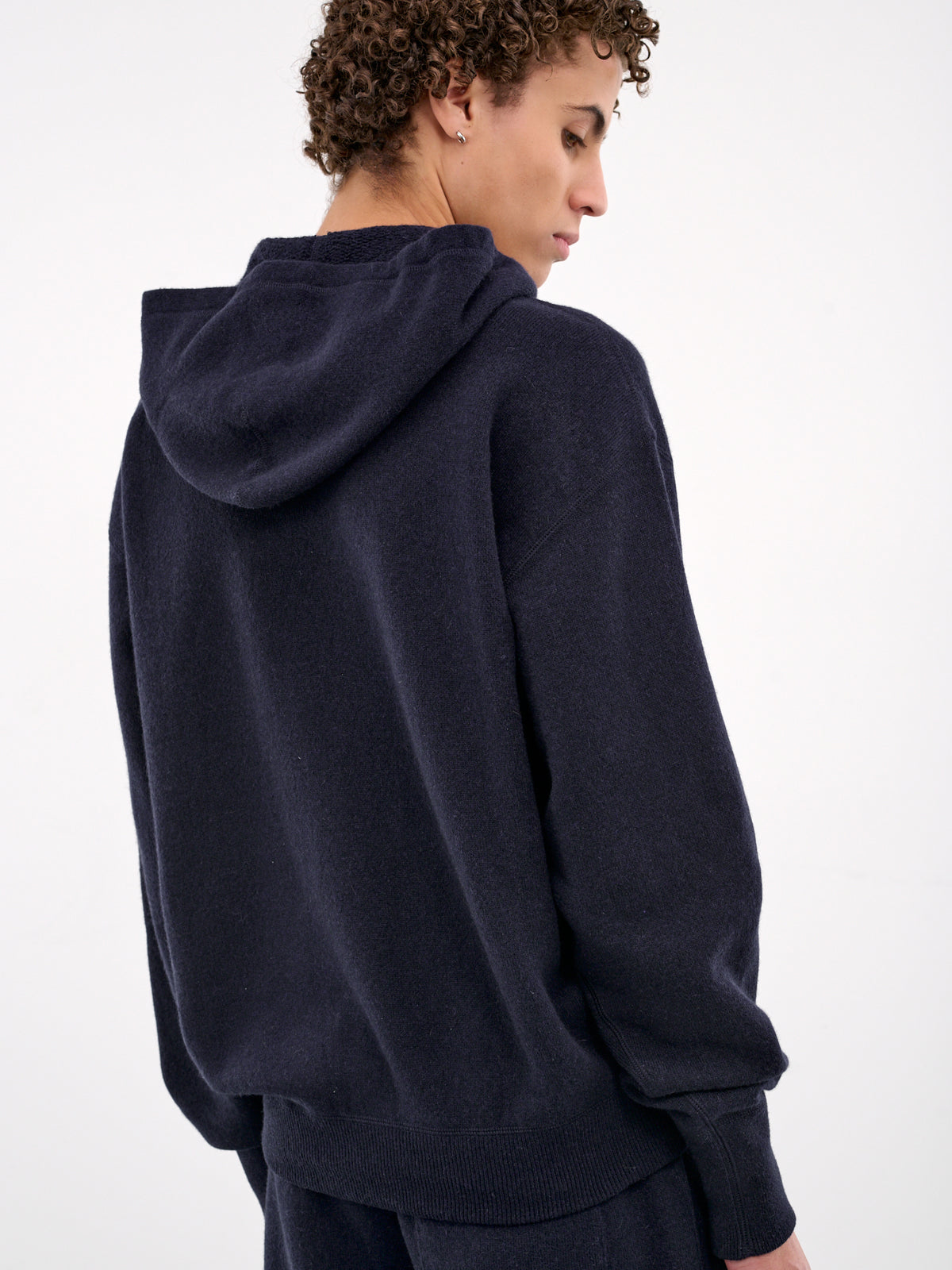 Knit Hoodie (J47GU0130-J13276-INDIGO)