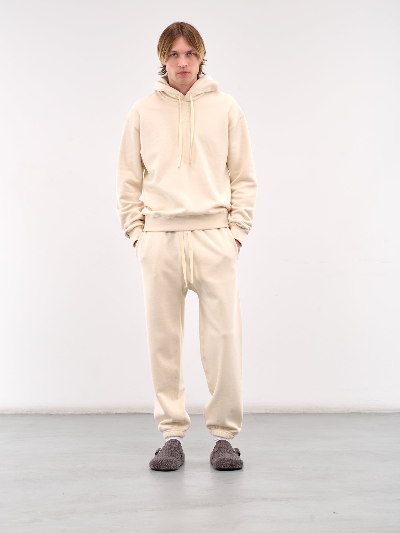 Elasticated Drawstring Sweatpants (J47KA0282-J20010-OFF-WHITE)