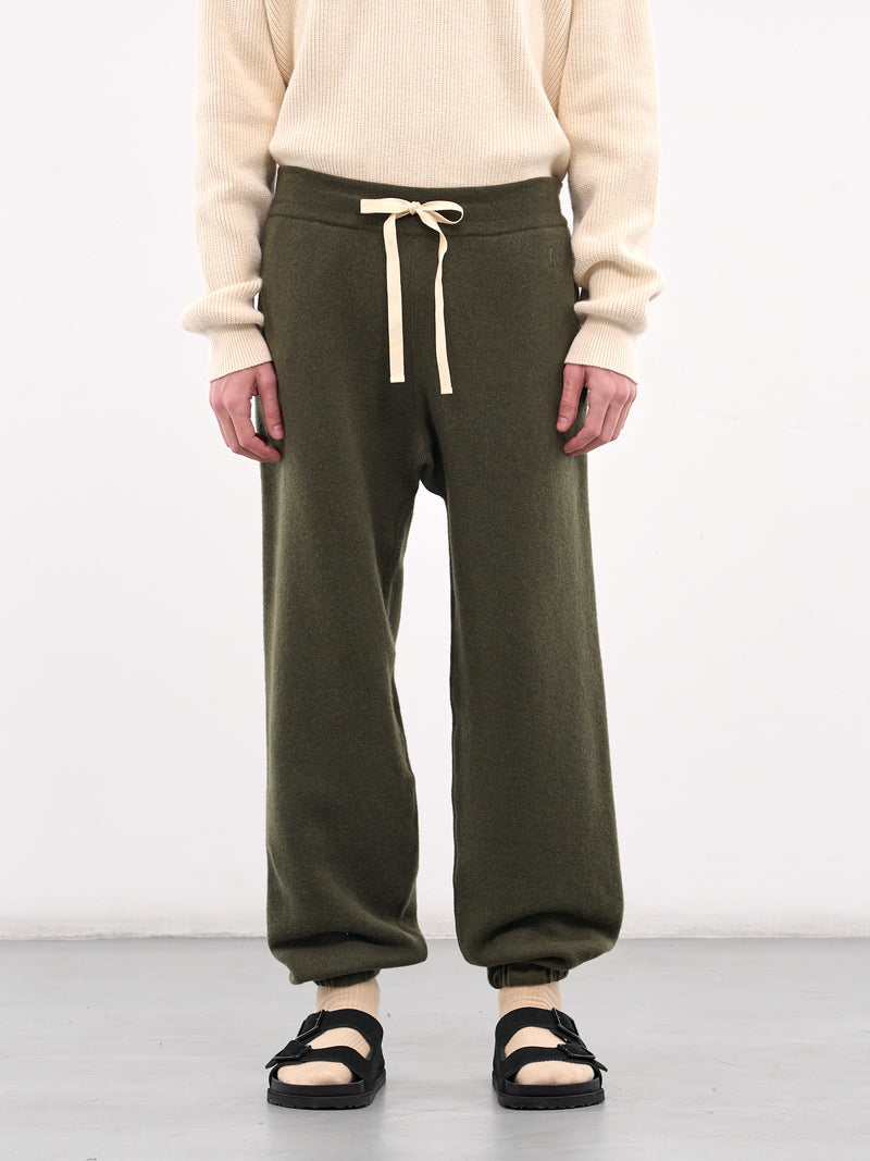 Elasticated Sweatpants (J47KA0213-J13276-310-GREEN)