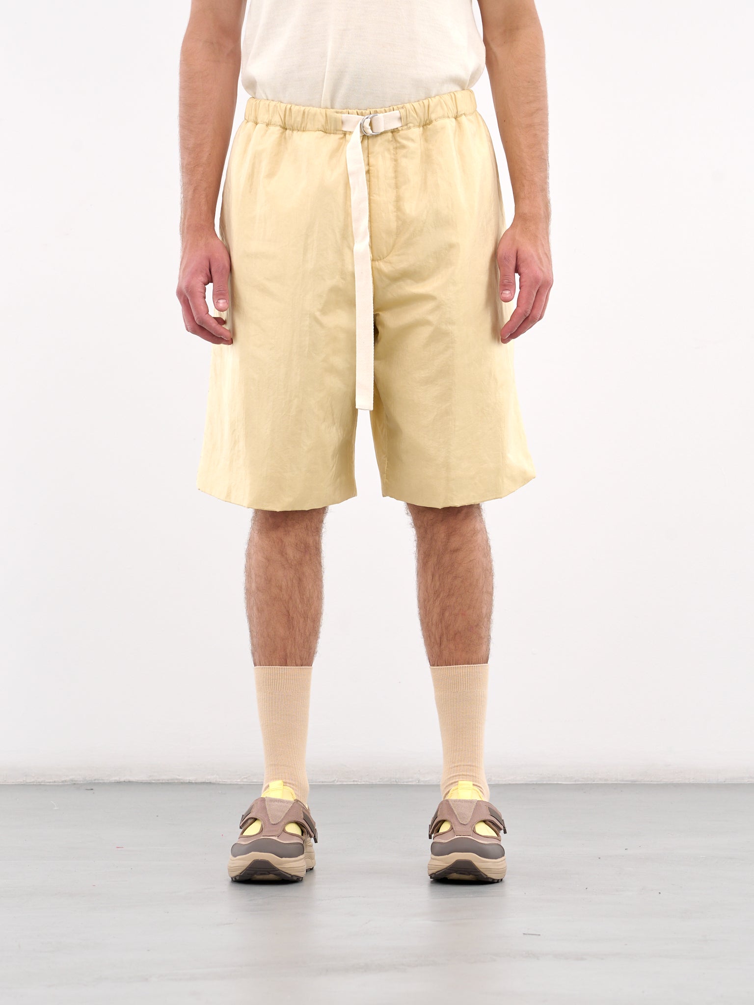 JIL SANDER Belted Shorts | H. Lorenzo - front