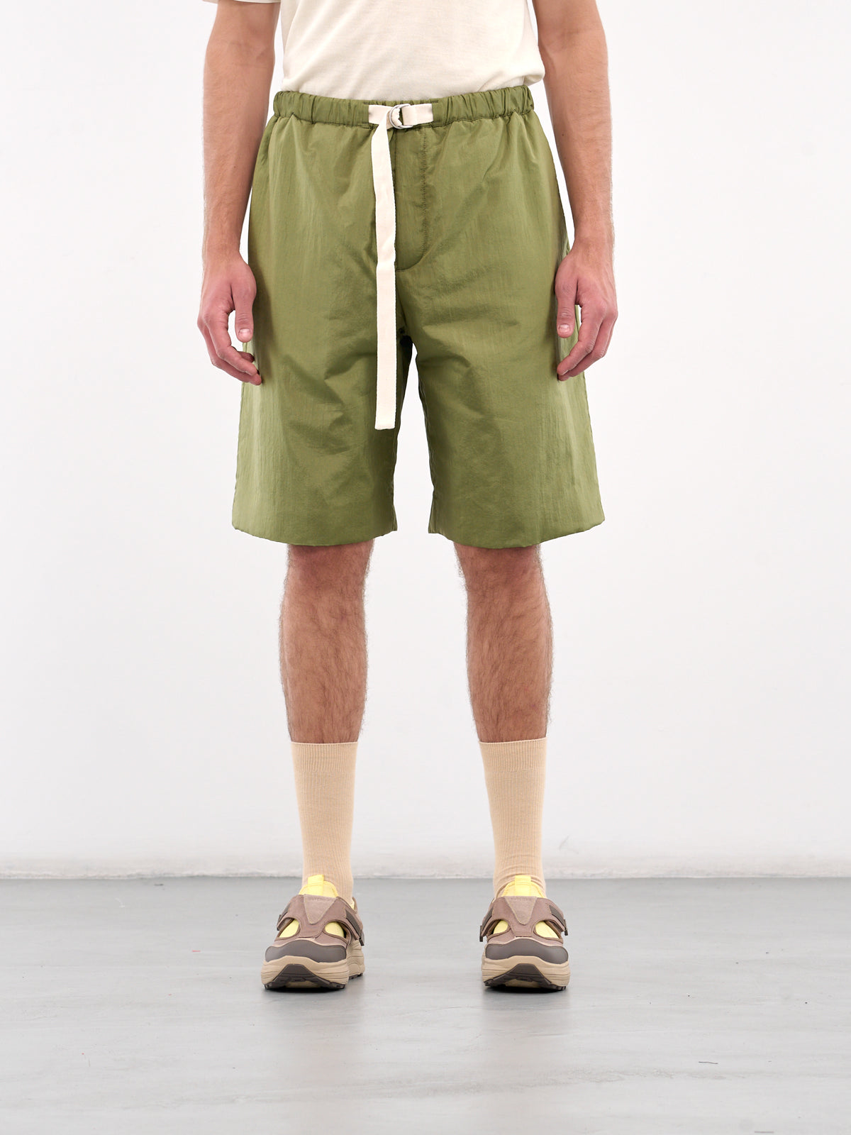 JIL SANDER Belted Shorts | H. Lorenzo - front