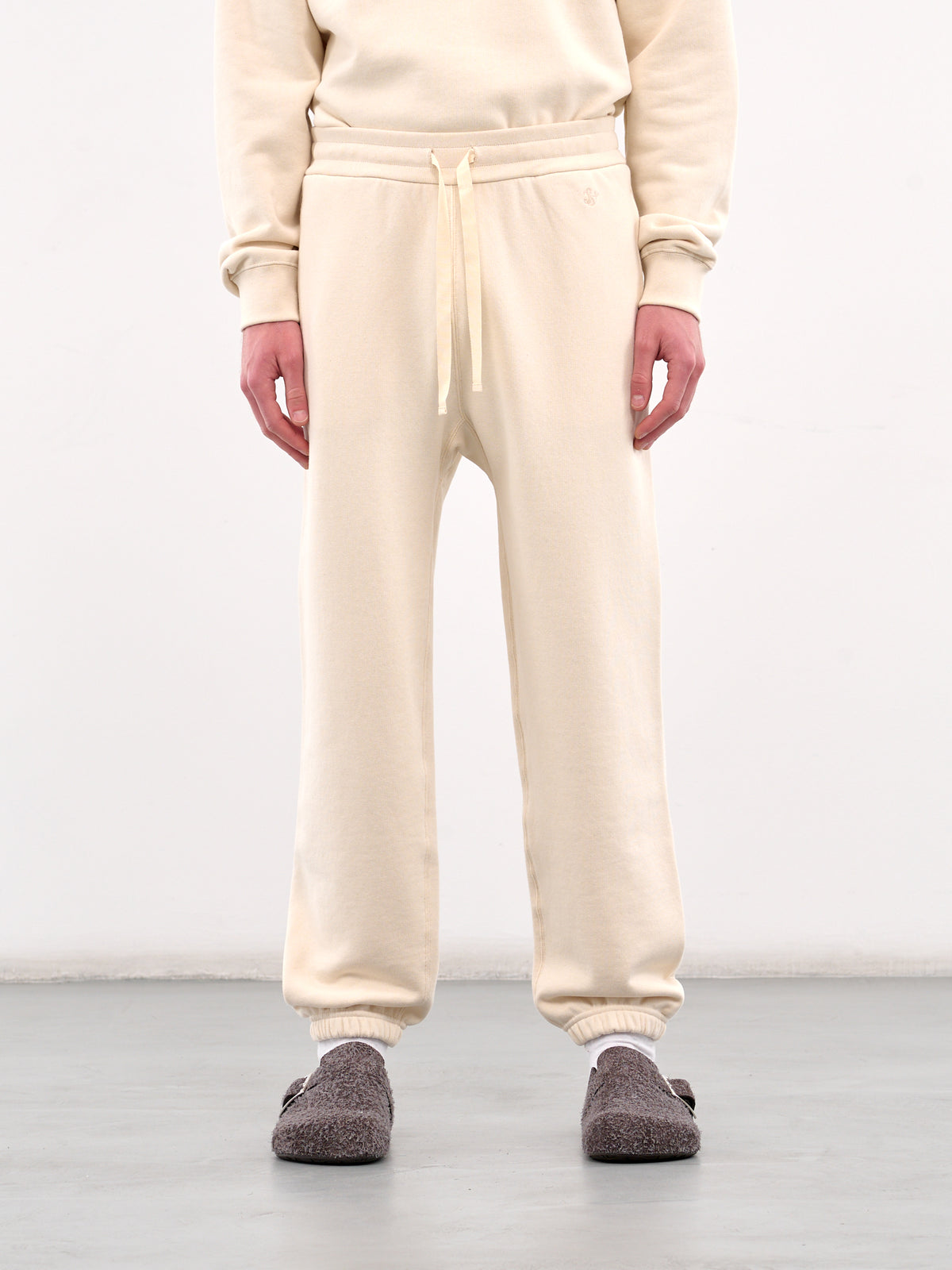 Elasticated Drawstring Sweatpants (J47KA0282-J20010-OFF-WHITE)