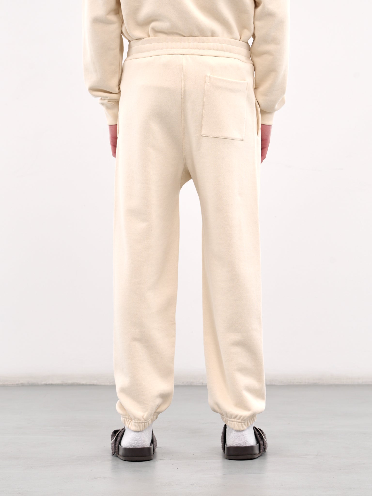 Elasticated Drawstring Sweatpants (J47KA0282-J20010-OFF-WHITE)