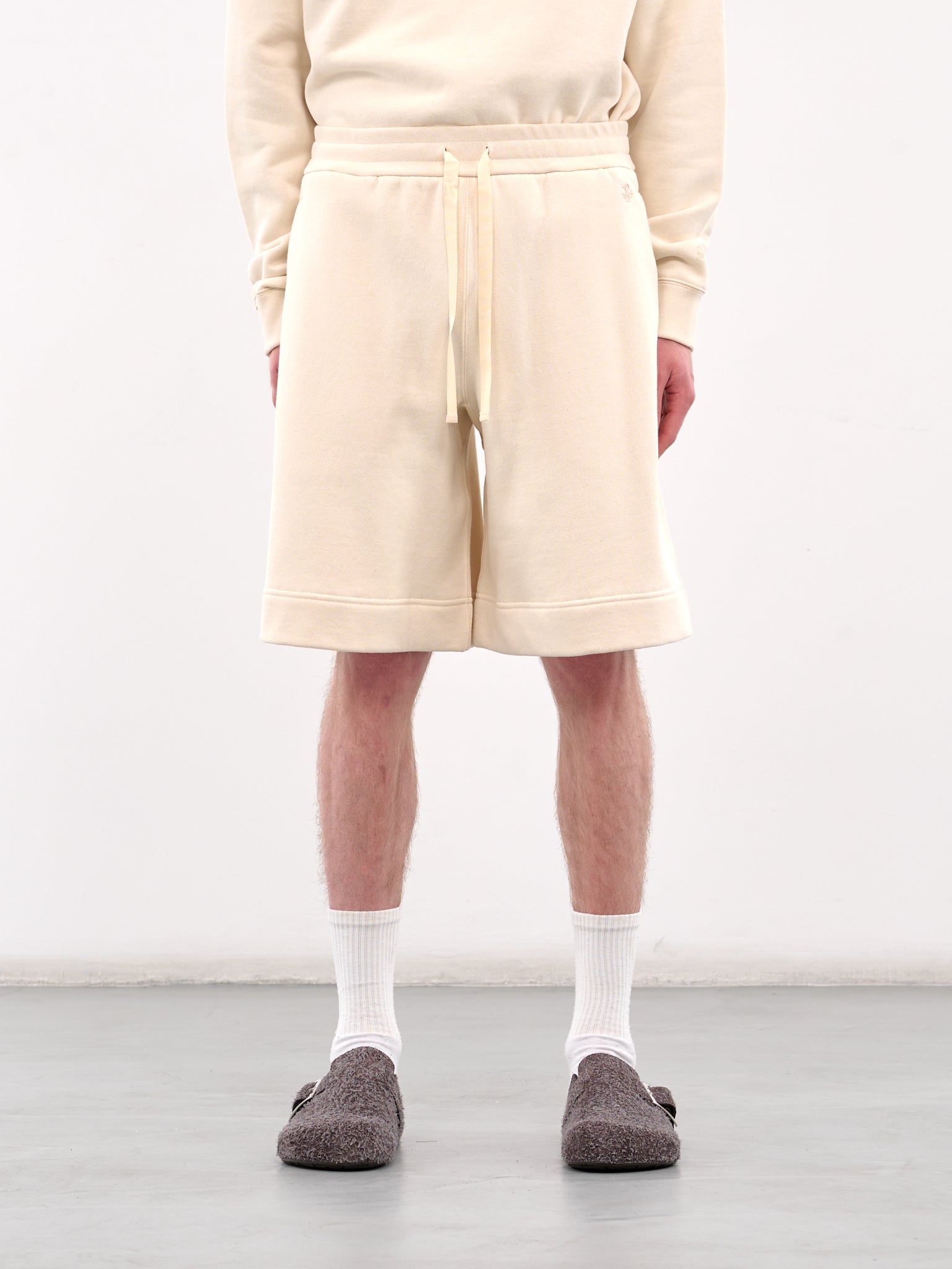 Elasticated Shorts (J47MU0139-J20010-OFF-WHITE)