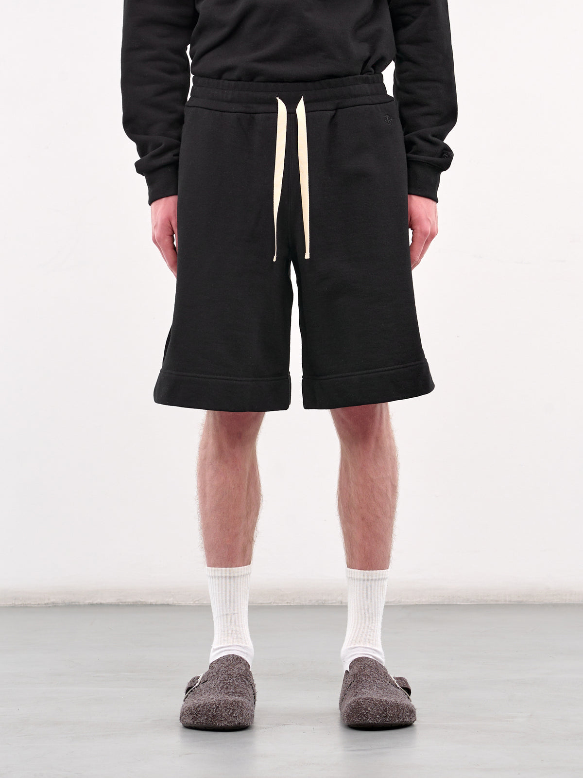 Elasticated Shorts (J47MU0139-J20039-BLACK)