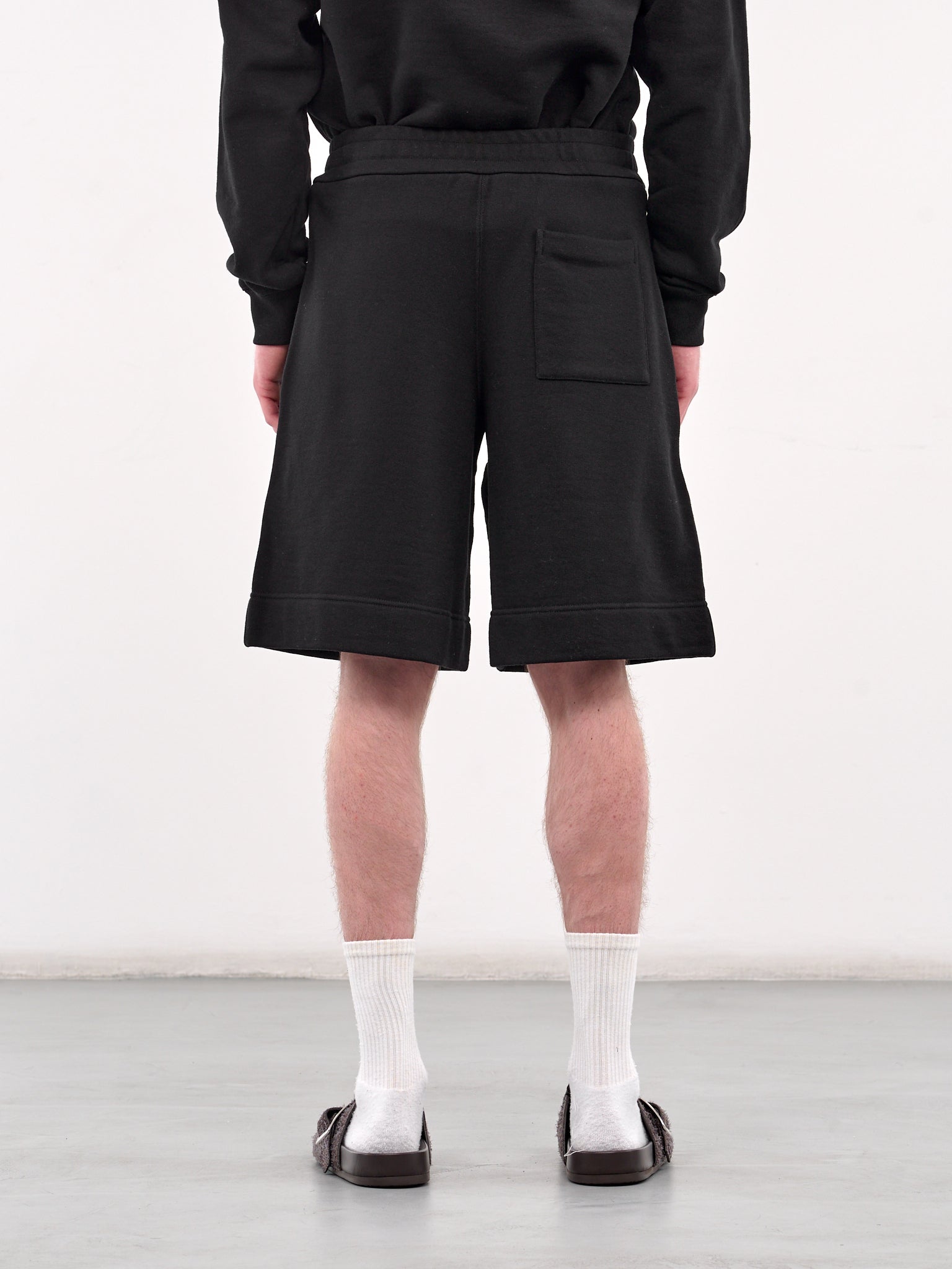 Elasticated Shorts (J47MU0139-J20039-BLACK)