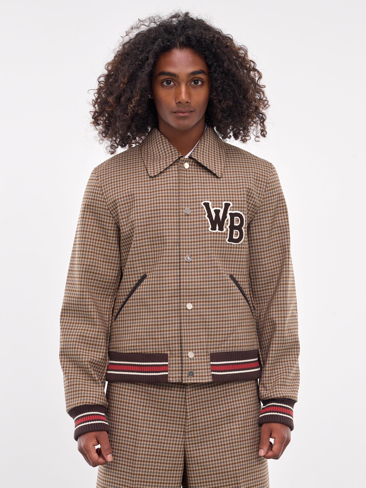 Homecoming Varsity Jacket (JA10-CO03-8890-BEIGE-BROWN)