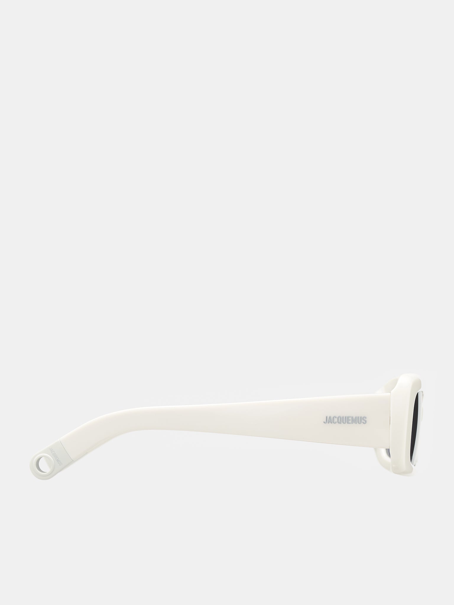 Rond Rectangular Sunglasses (JAC11C2SUN-WHITE-MATT-WHITE-NA)