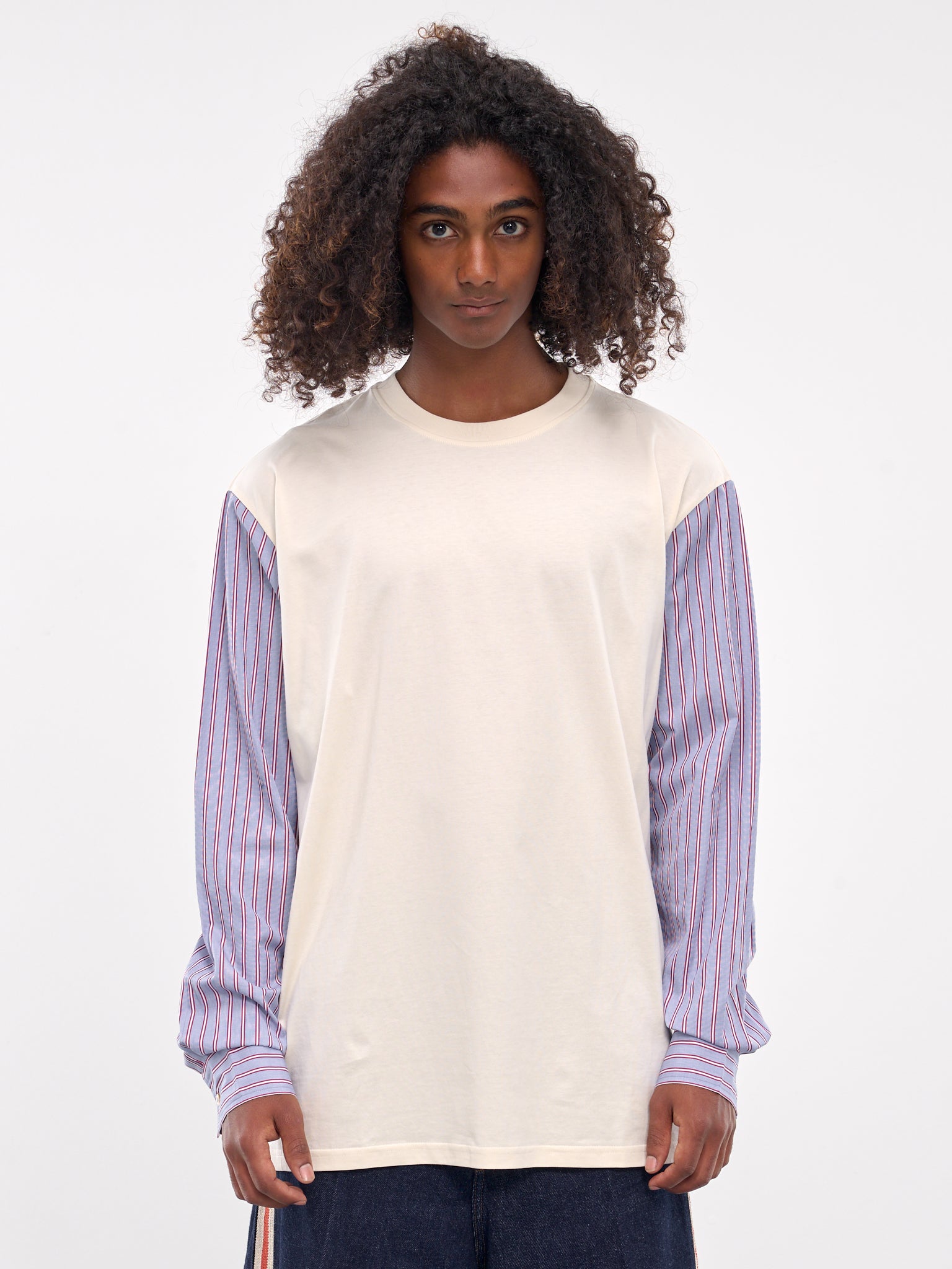 Sight Jersey Shirt (JE21-JE08-099-IVORY-MULTI)