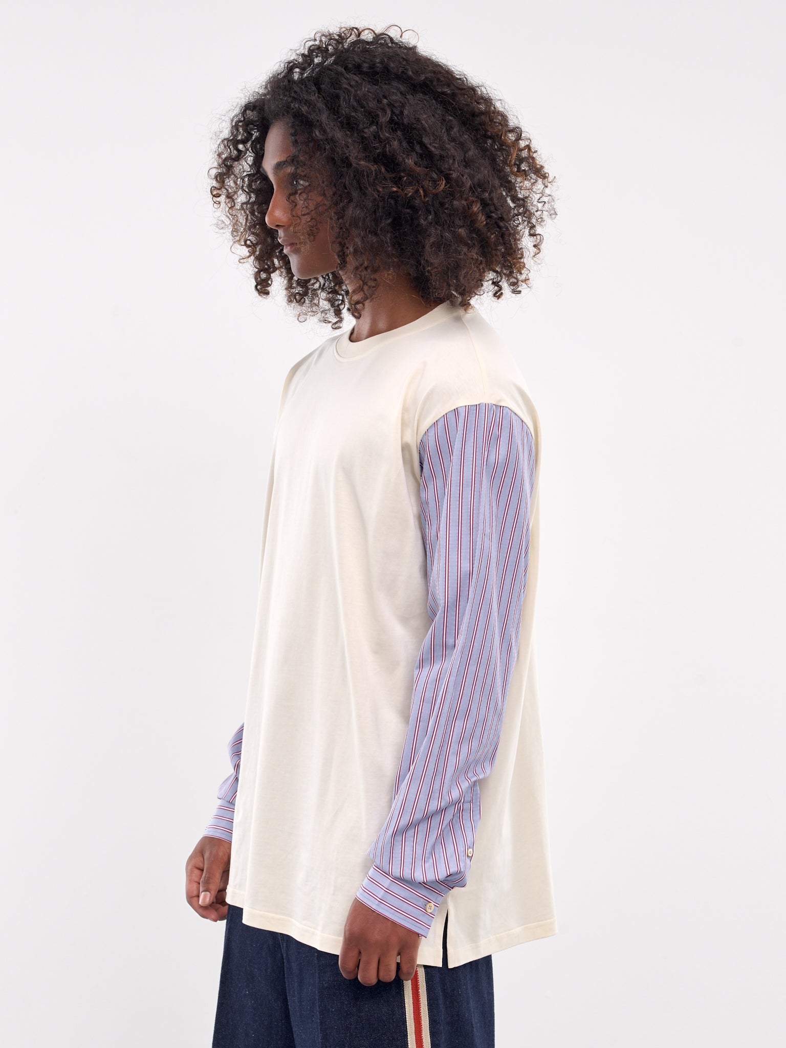 Sight Jersey Shirt (JE21-JE08-099-IVORY-MULTI)