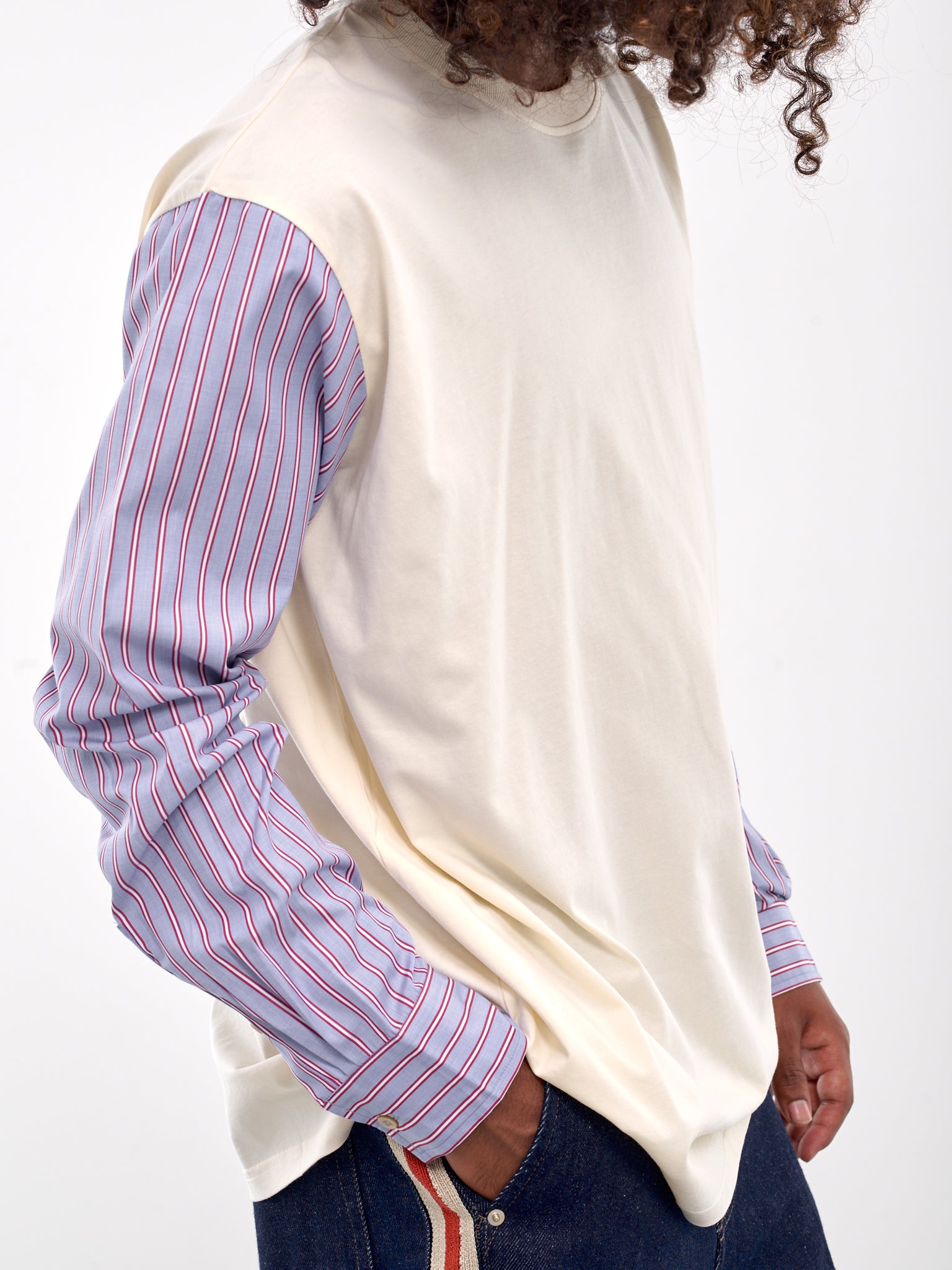 Sight Jersey Shirt (JE21-JE08-099-IVORY-MULTI)