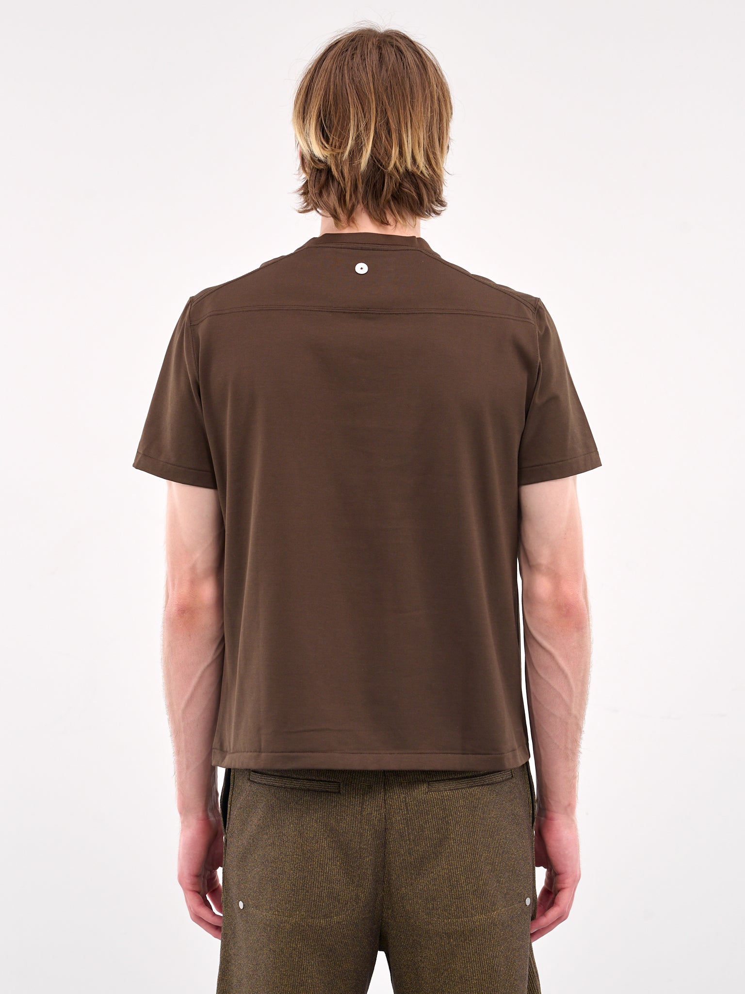 Crewneck Tee (JER-102-01-BROWN)