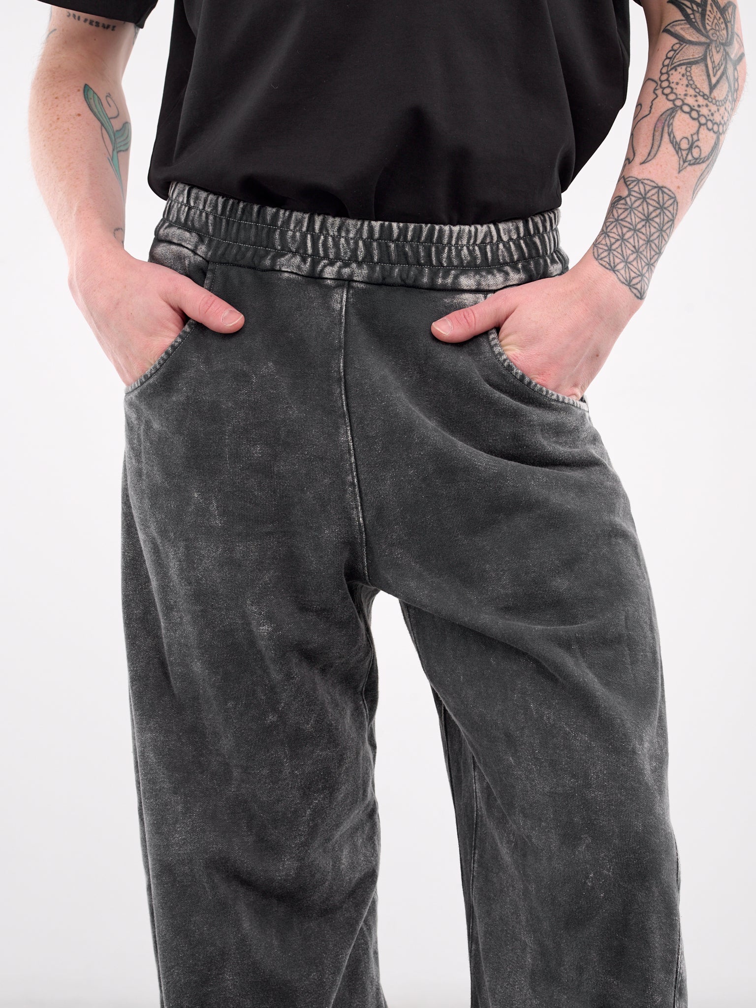 Shabby Twisted Lounge Pants (JER-103-01-GREY)