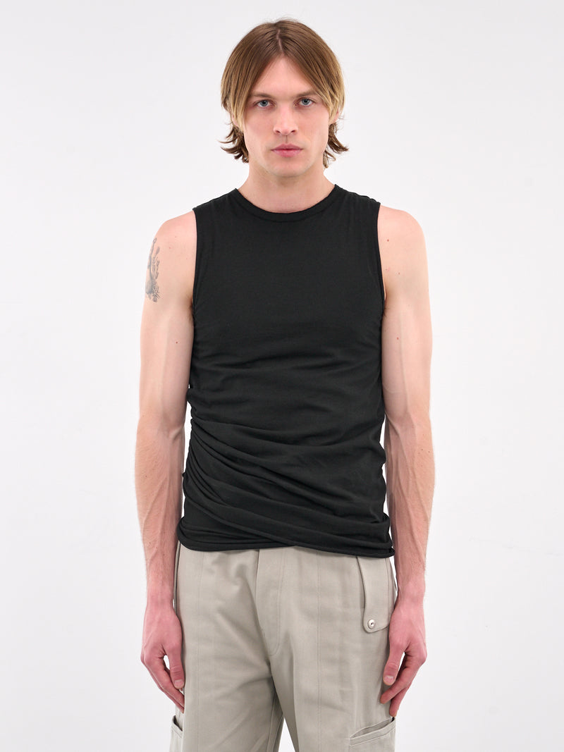 Layered Tank Top (JER-105-01-BLACK)