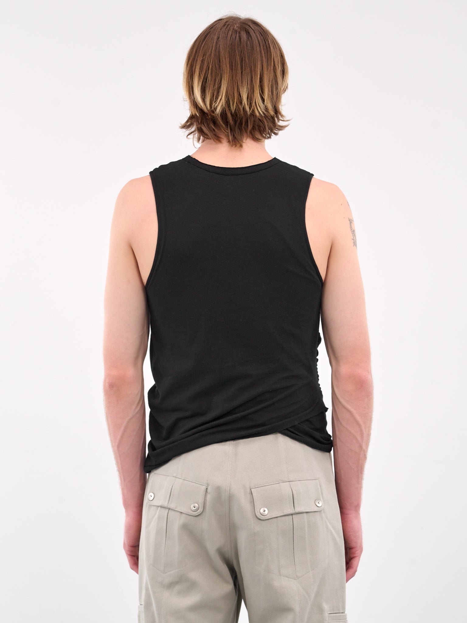 Layered Tank Top (JER-105-01-BLACK)