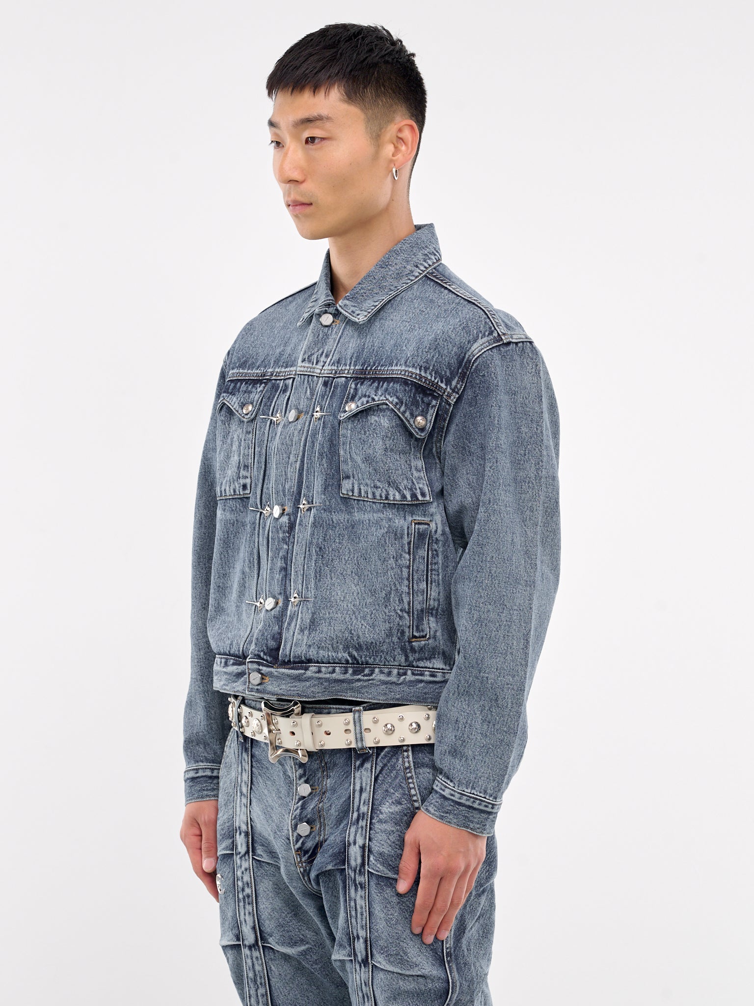 Claw Denim Jacket (JK2401-BLUE)