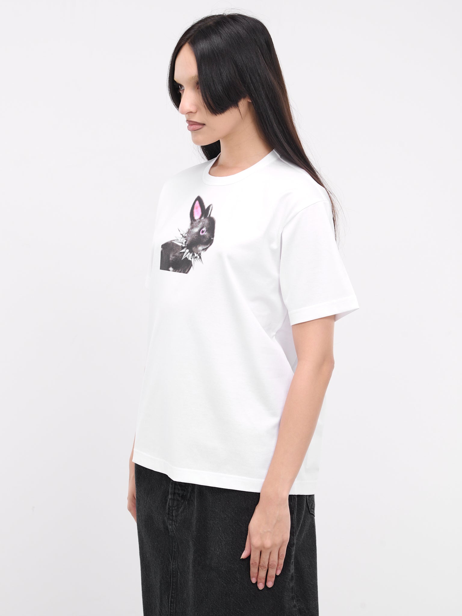 Punk Rabbit Graphic Tee (JM-T014-051-WHITE)