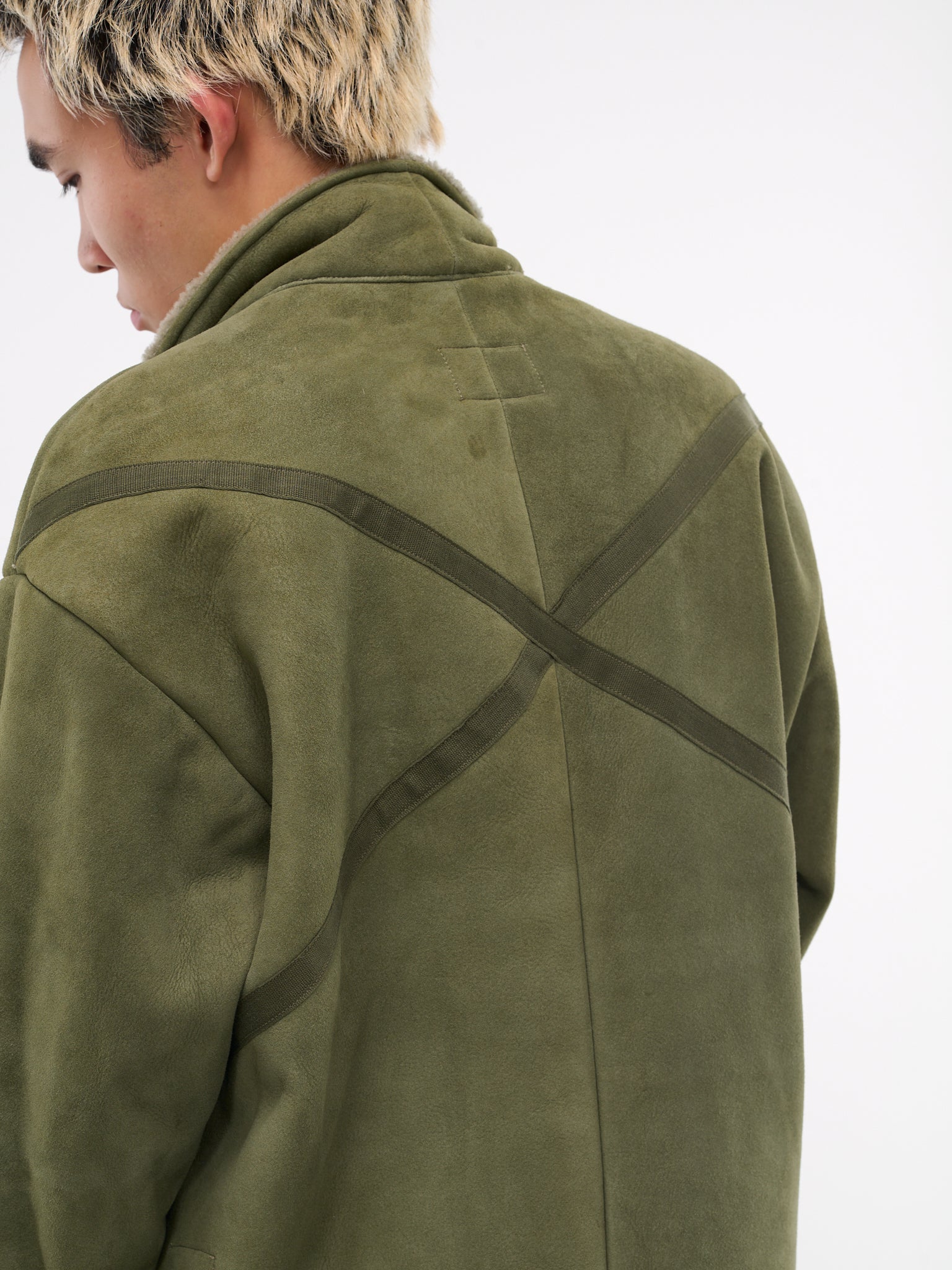 Army Shearling Jacket (JM019-ARMY)