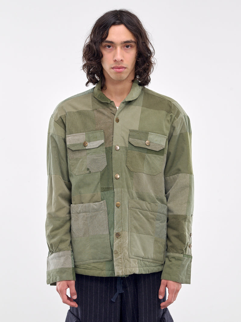 Army Patchwork Jacket (JM039-ARMY)