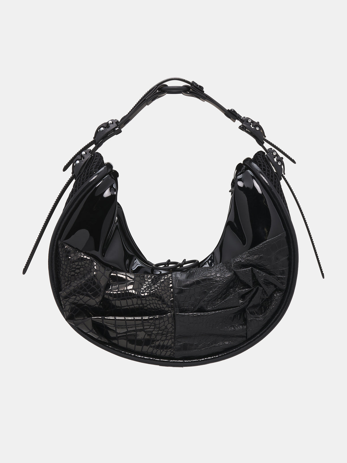 Innerraum Half Moon Bag (JN-K203-W24-BLACK)