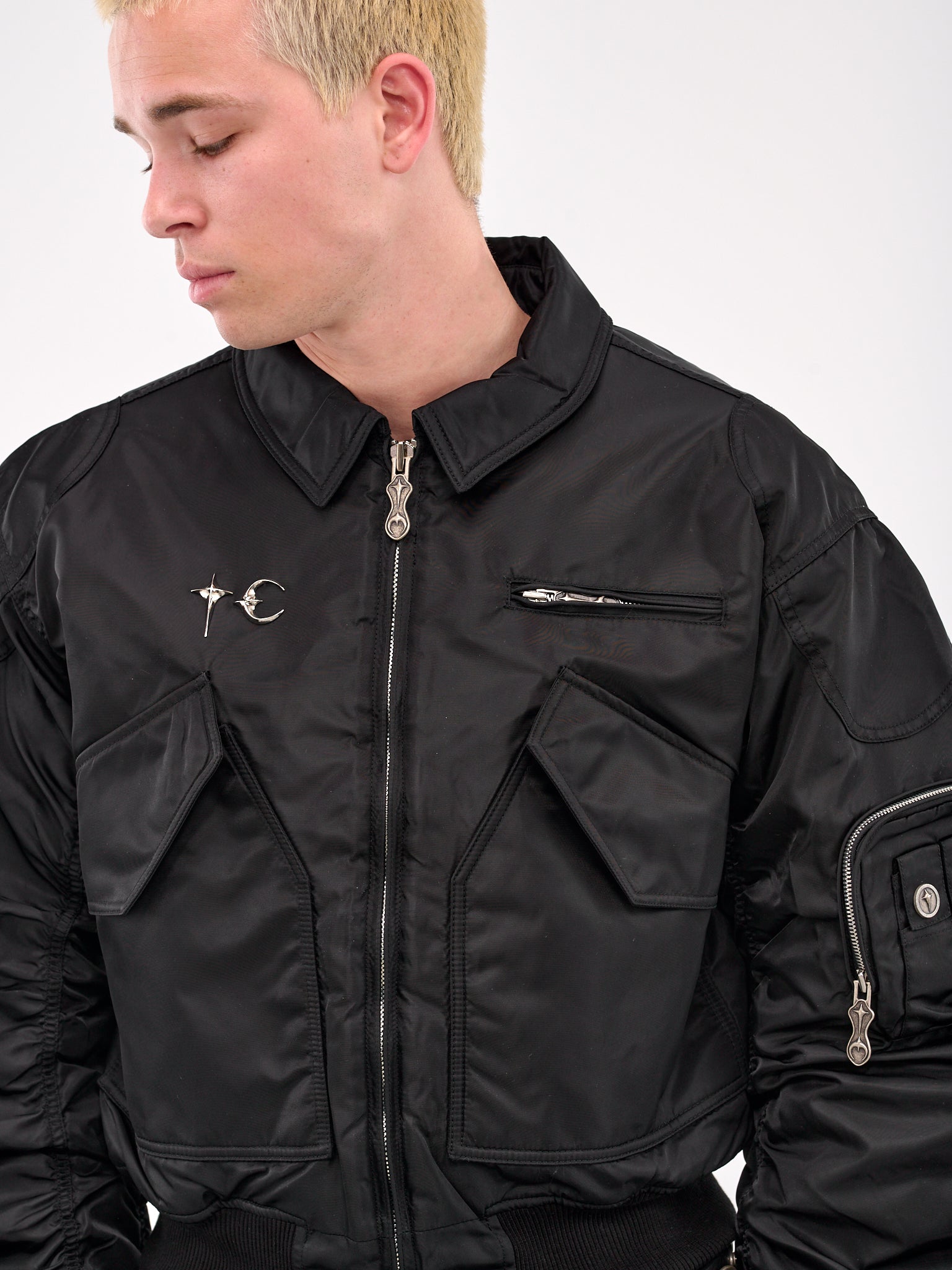 'Bird Wants To Fly High' Jacket (JP1301-BLACK)