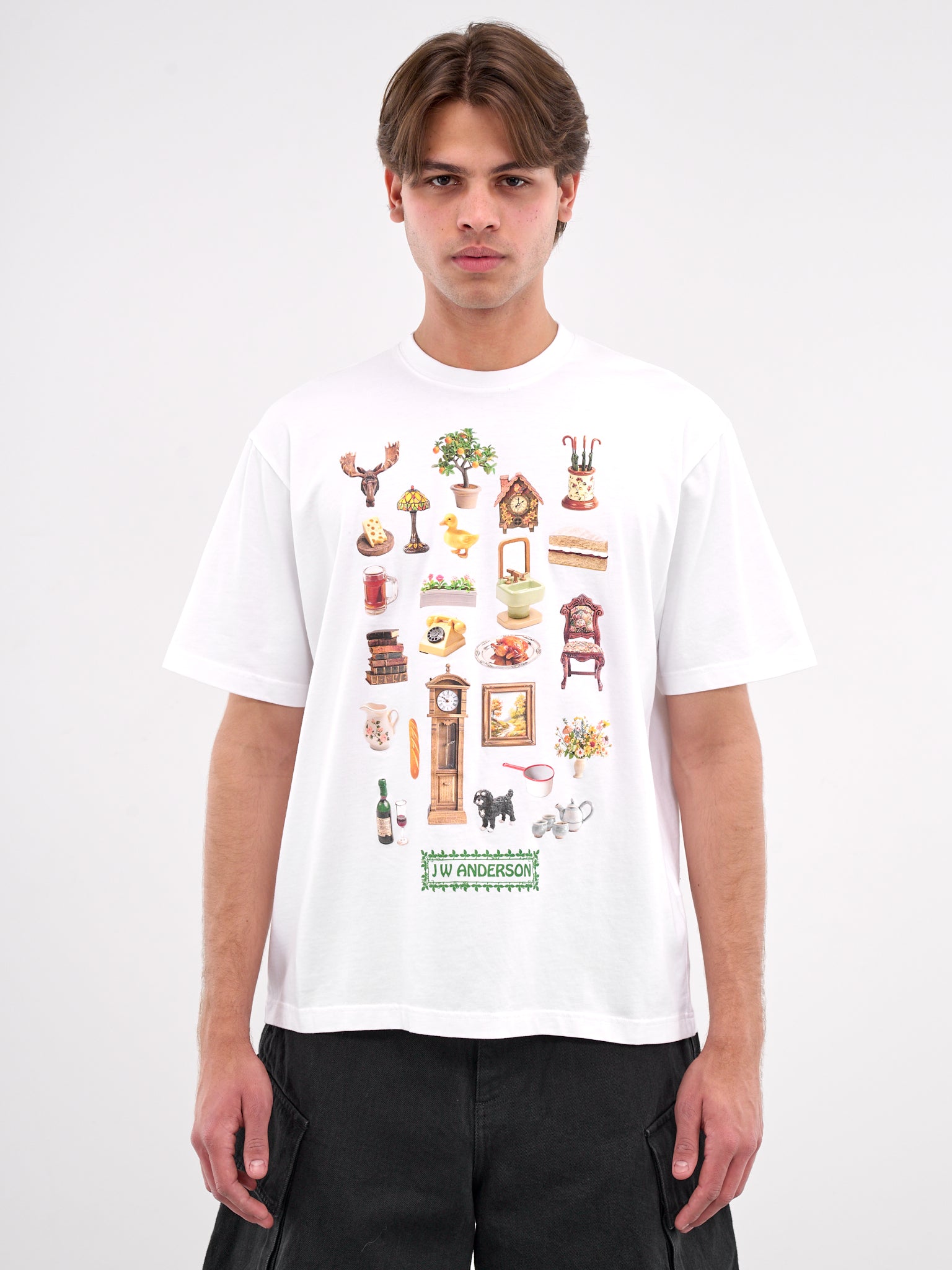 Diorama Printed Tee (JT0273-PG1551-WHITE)