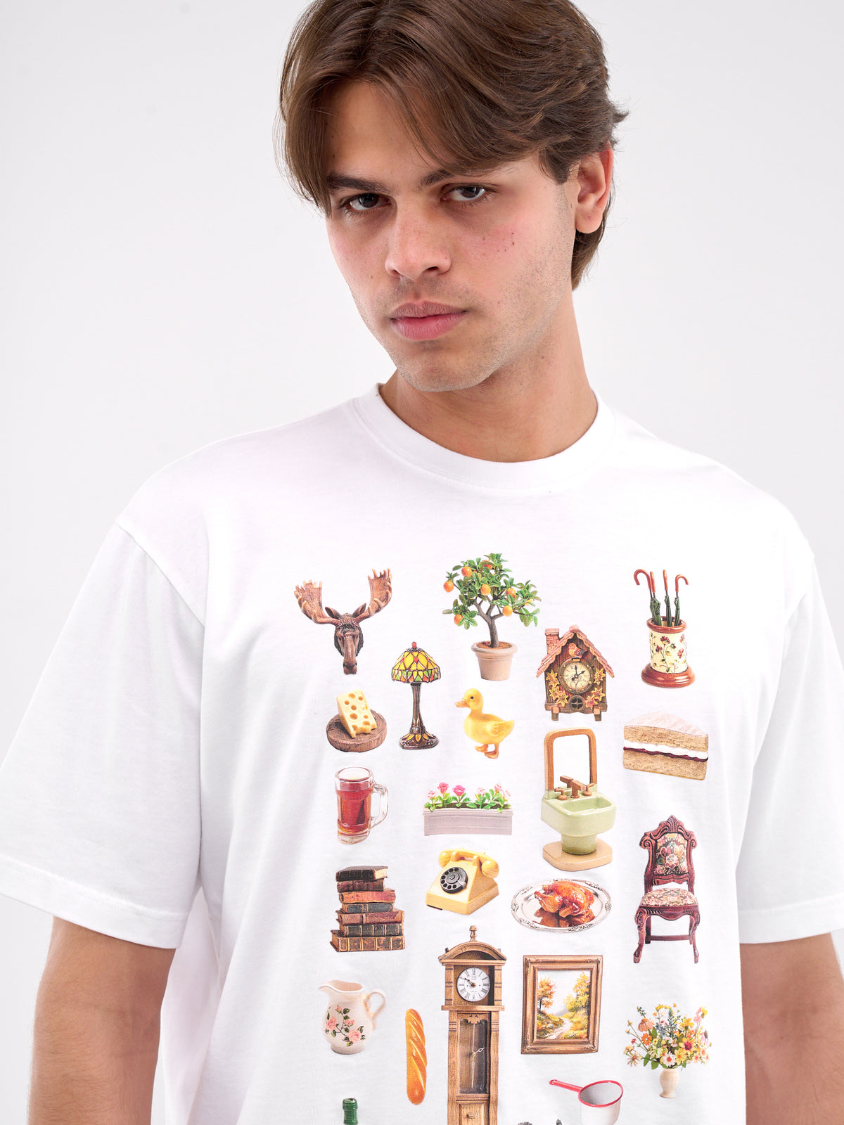 Diorama Printed Tee (JT0273-PG1551-WHITE)