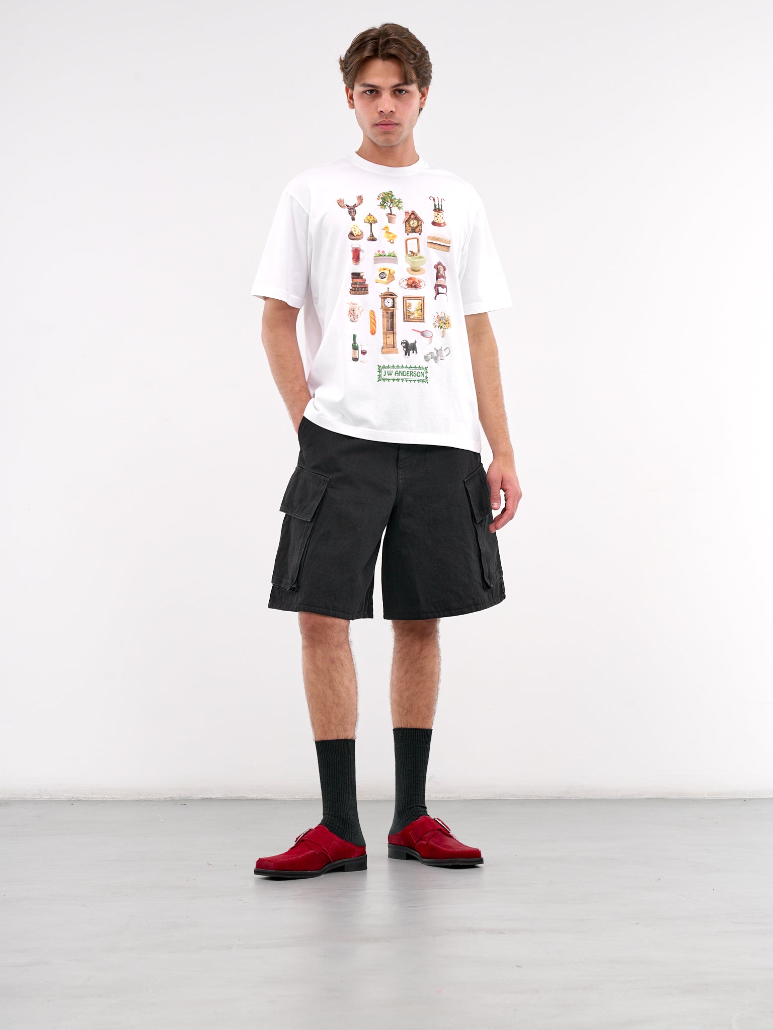 Diorama Printed Tee (JT0273-PG1551-WHITE)