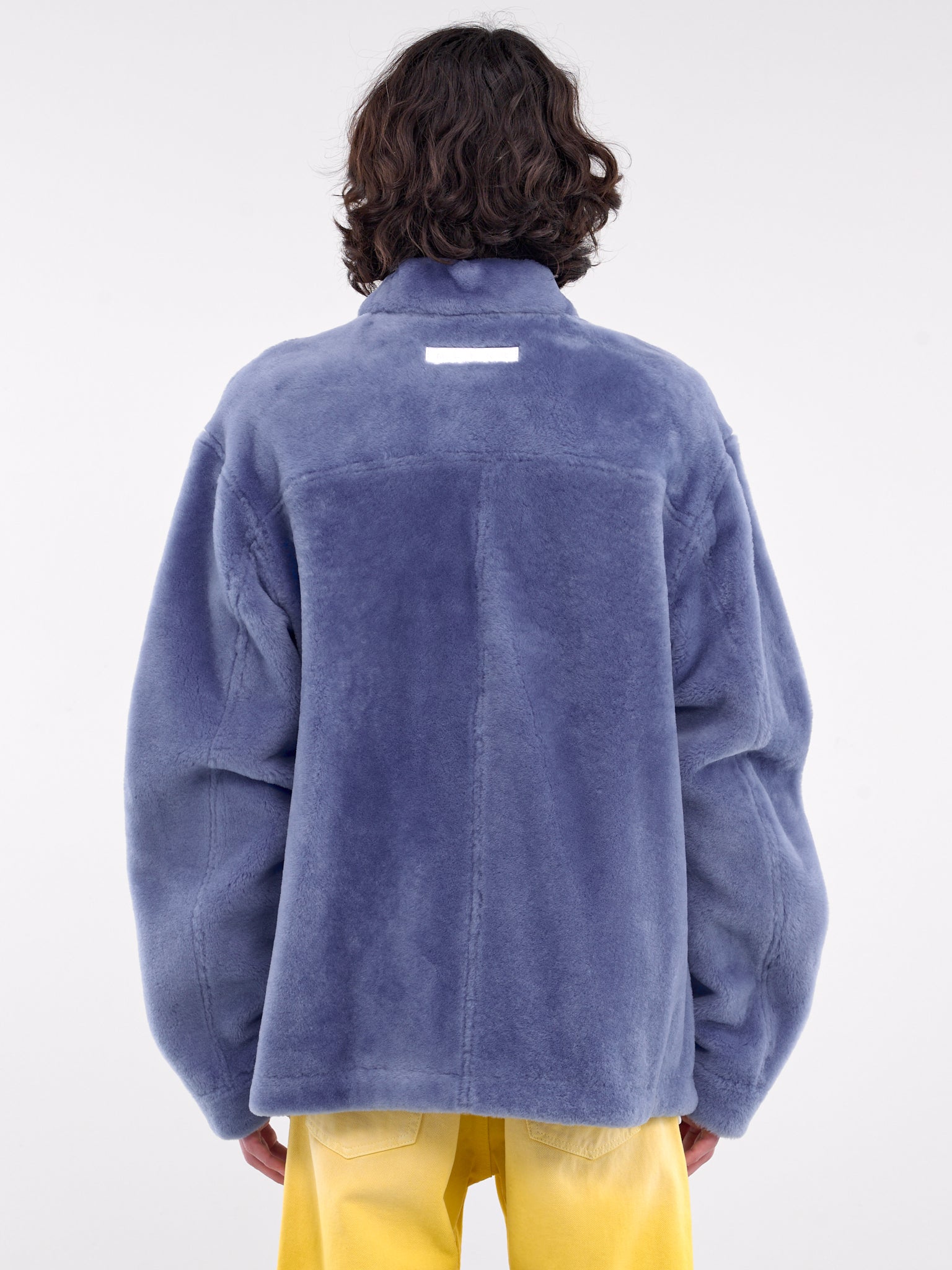 Shaved Shearling Jacket (JUMY0080A1-ULM121-BLUE-LILAC)