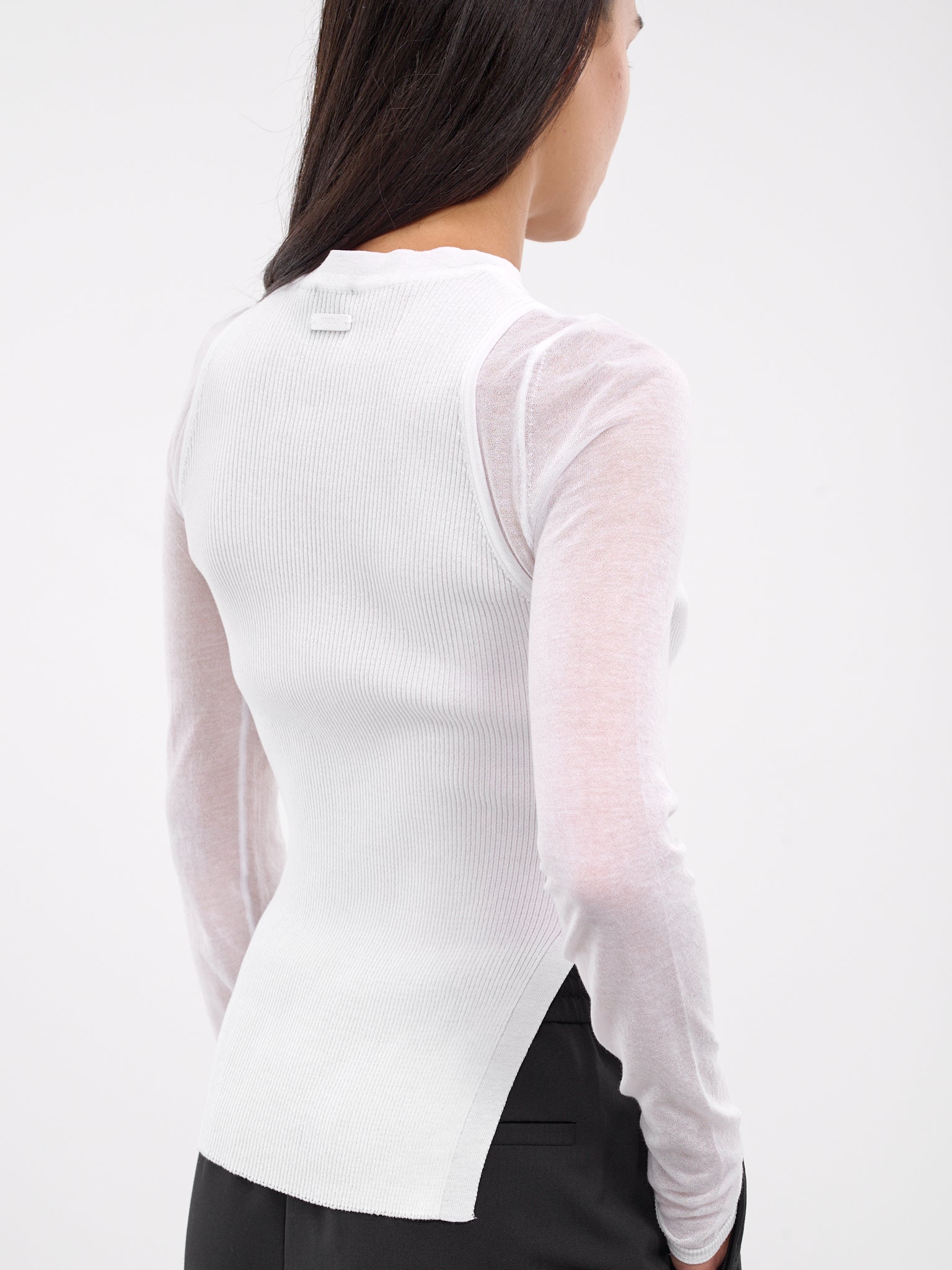 Hybrid Long Sleeve Top (JW4851W01-WHITE)