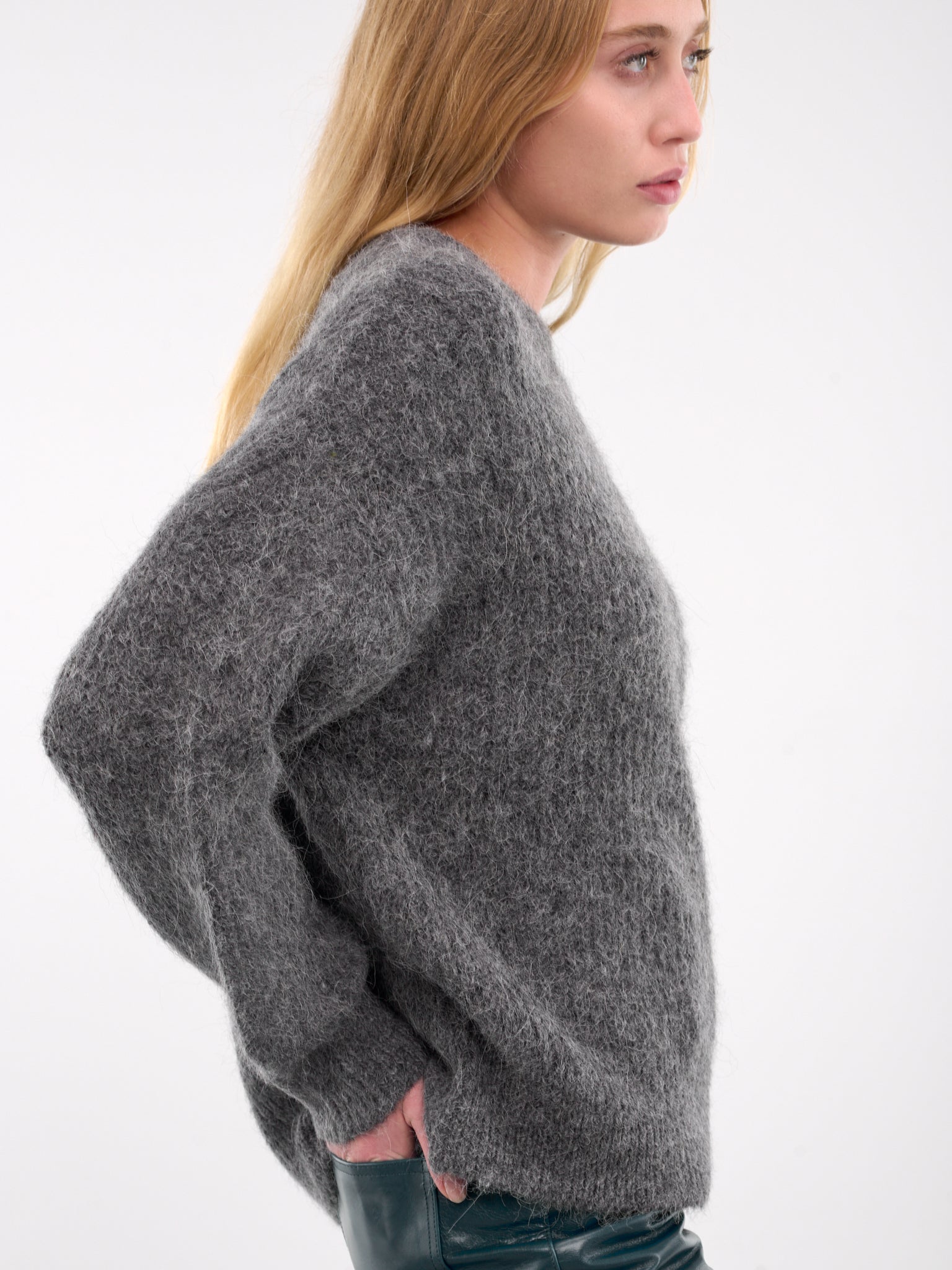 Sephia Knit Sweater (K-047-GRIGIO-ANTRACITE)