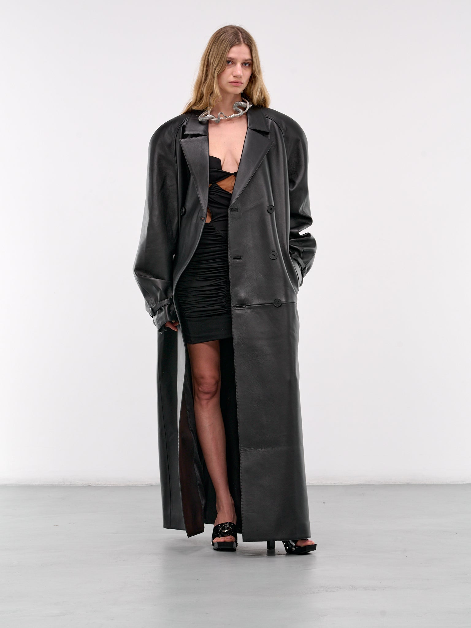 K Trench Coat (K-TRENCH-COAT-BLACK)