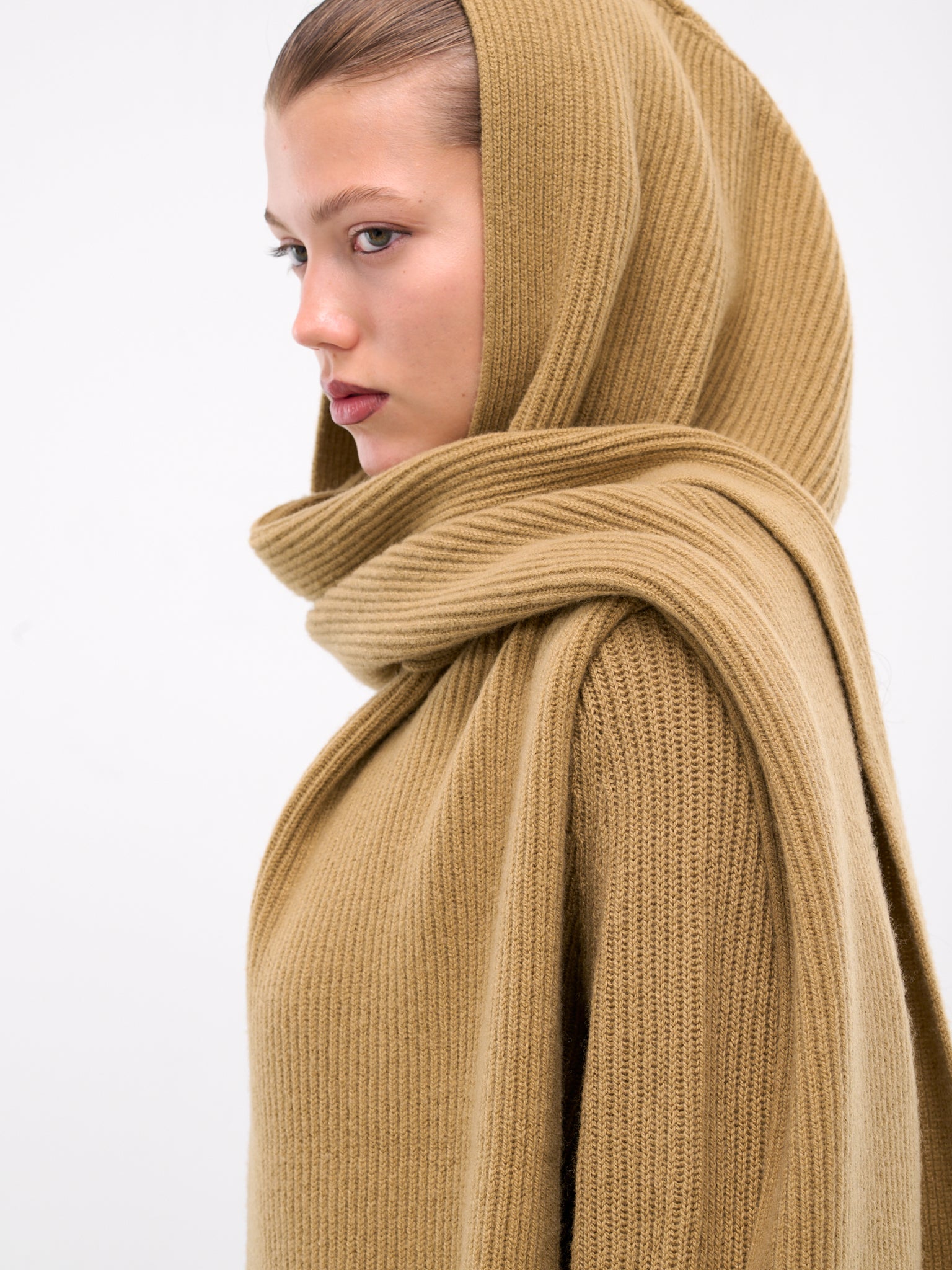 Crossover Hood Scarf (K13-CROSSOVER-TABACCO)