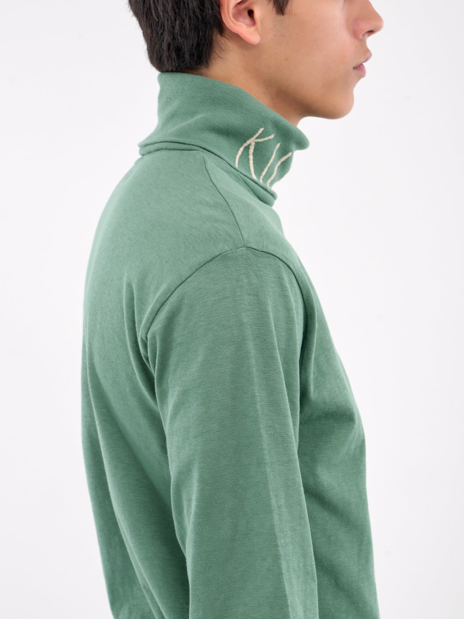 Killer Embroidered Turtleneck (K2409LC019-LIGHT-GREEN)