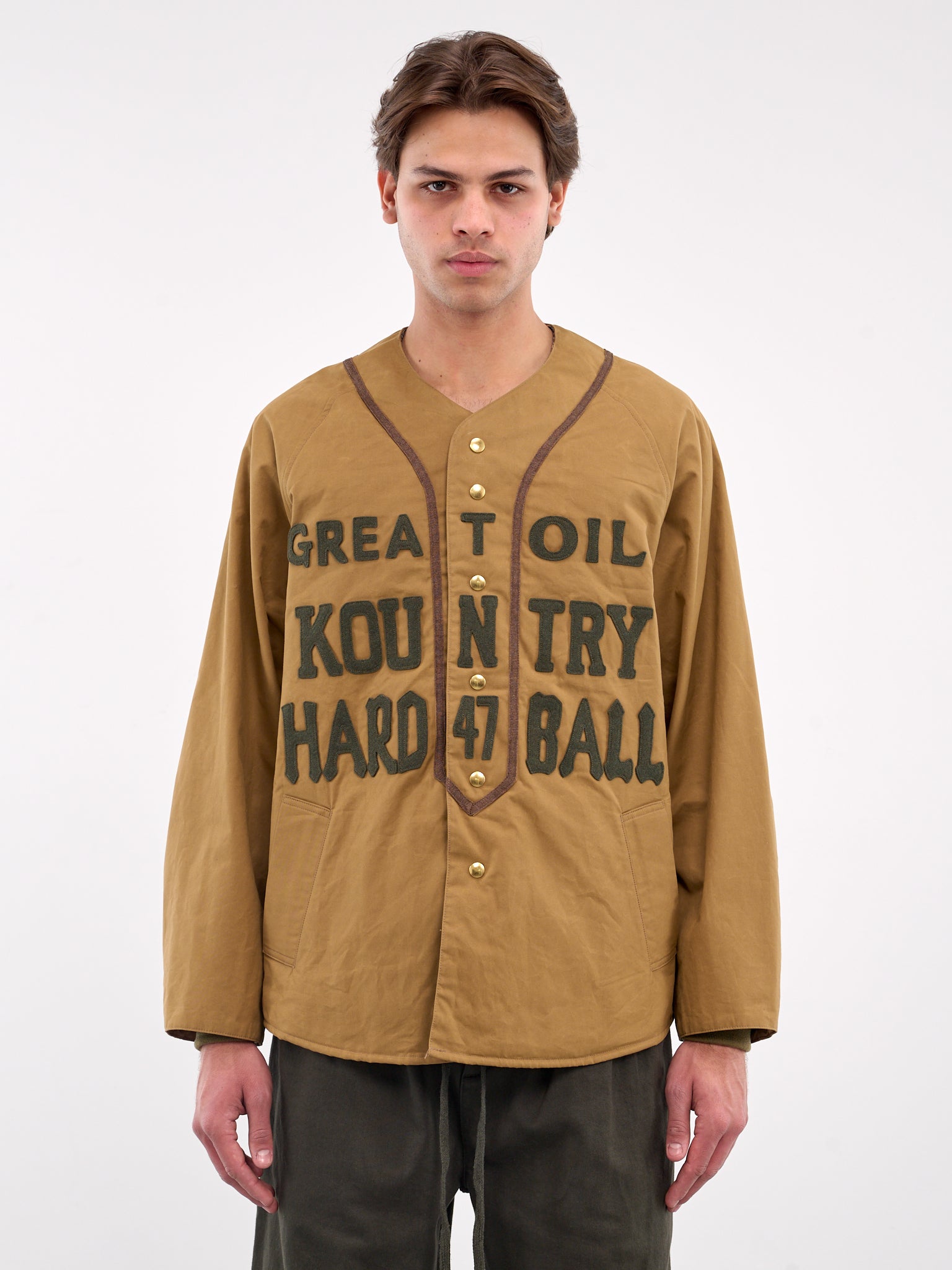 Baseball Blouson (K2409LJ027-BEIGE)