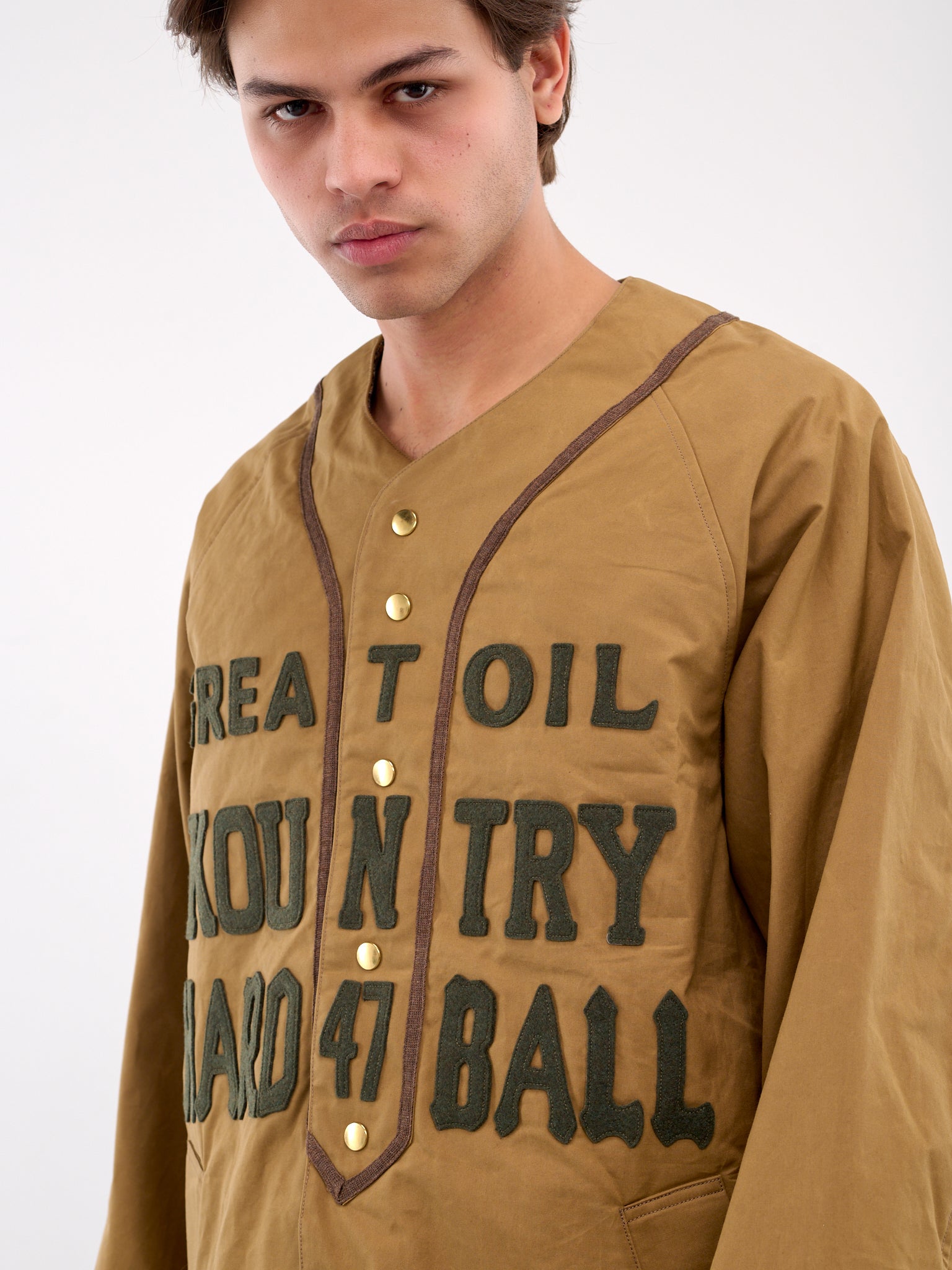 Baseball Blouson (K2409LJ027-BEIGE)