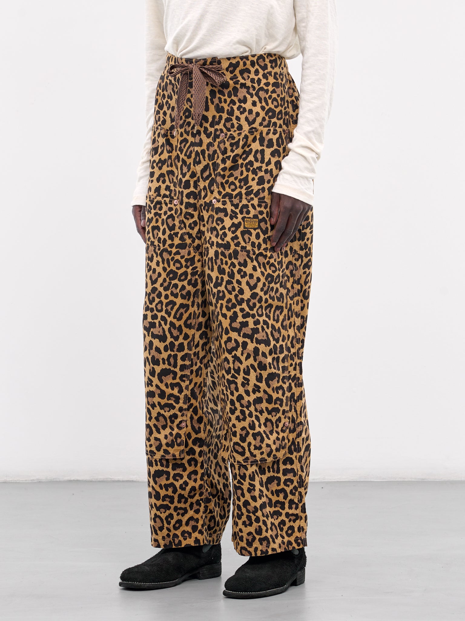 Leopard Easy Pants (K2409LP009-BROWN)