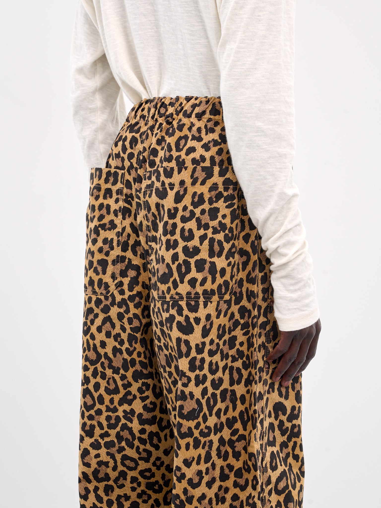 Leopard Easy Pants (K2409LP009-BROWN)