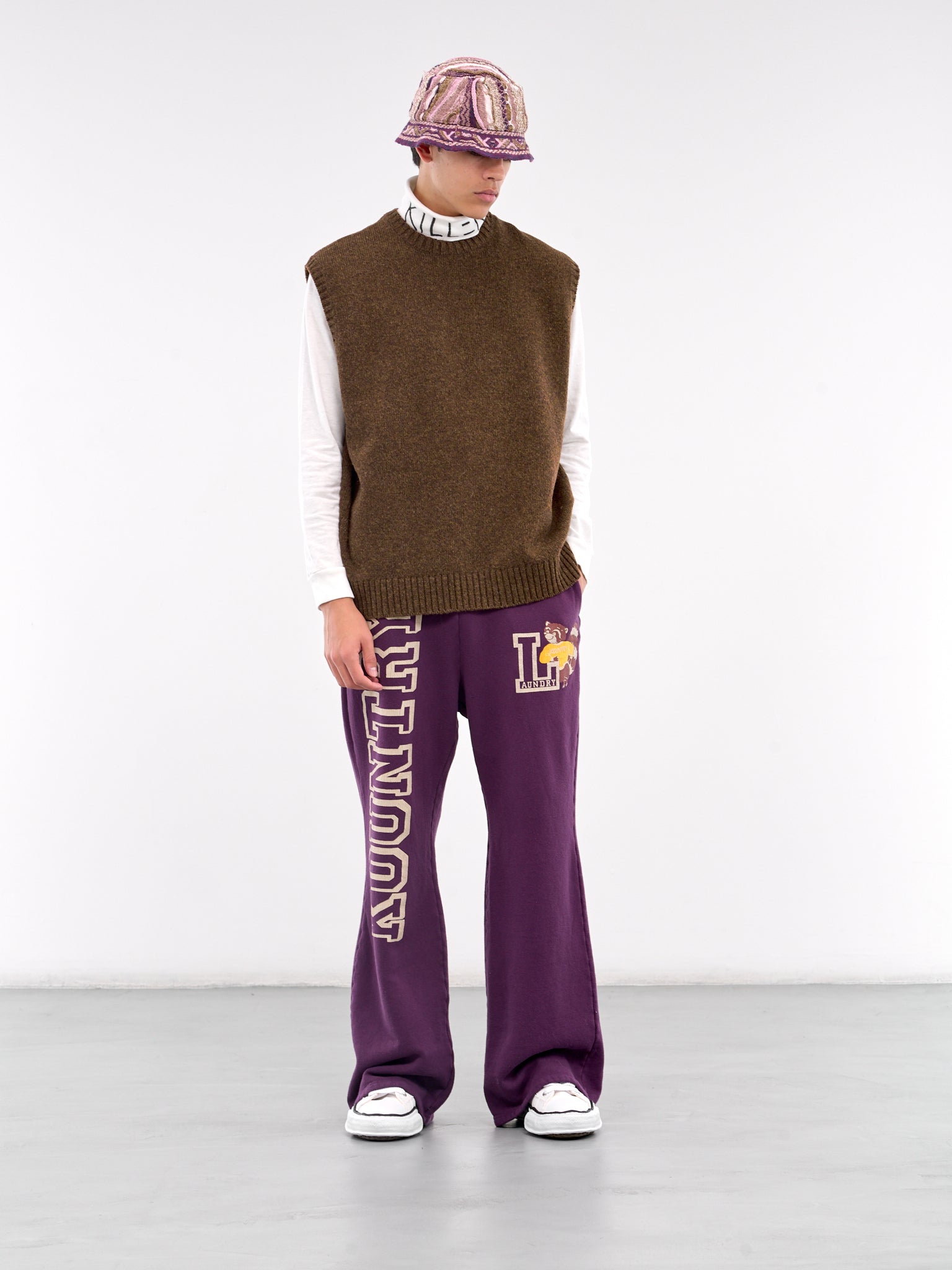 Kountry Flared Sweatpants (EK-1686LP-PURPLE)