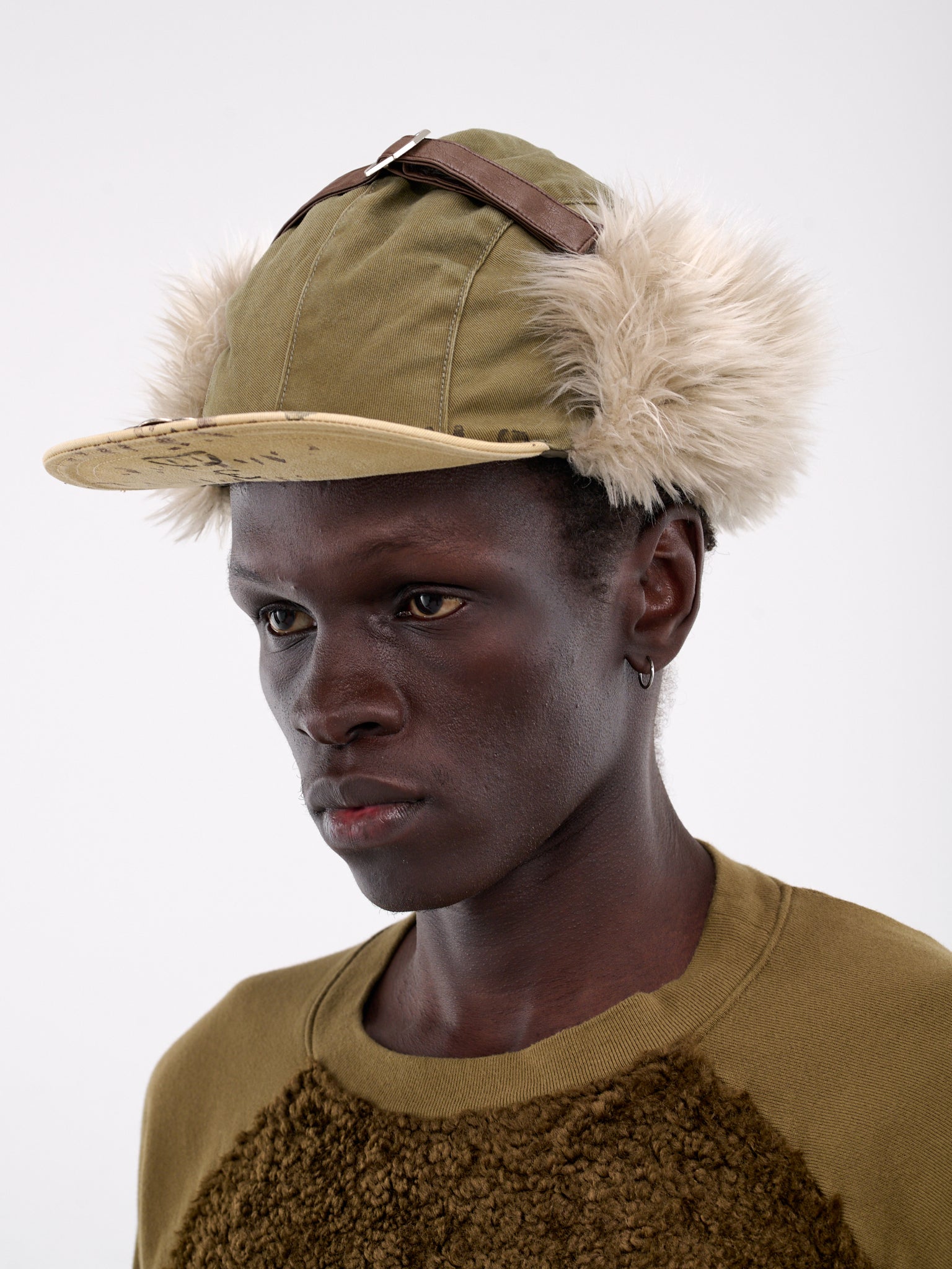 Murachino Brimfield Hunter Cap (K2410XH526-KHAKI)