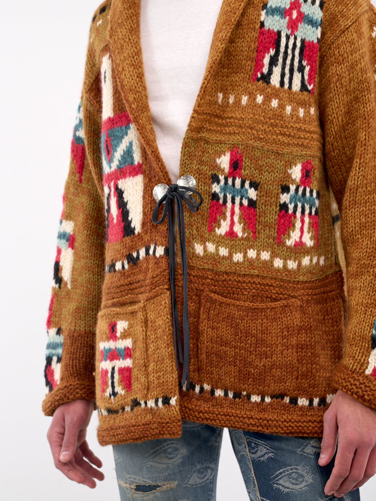 Santo Domingo Cowichan Cardigan (K2412KN152-GOLD)