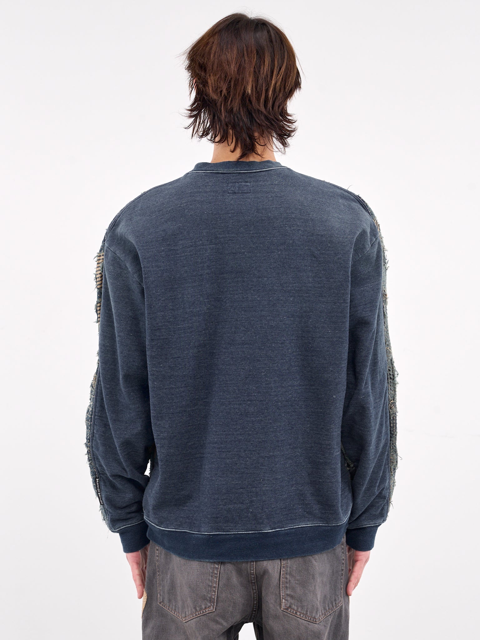 2Tone Boro Sweatshirt (K2412LC149-INDIGO)