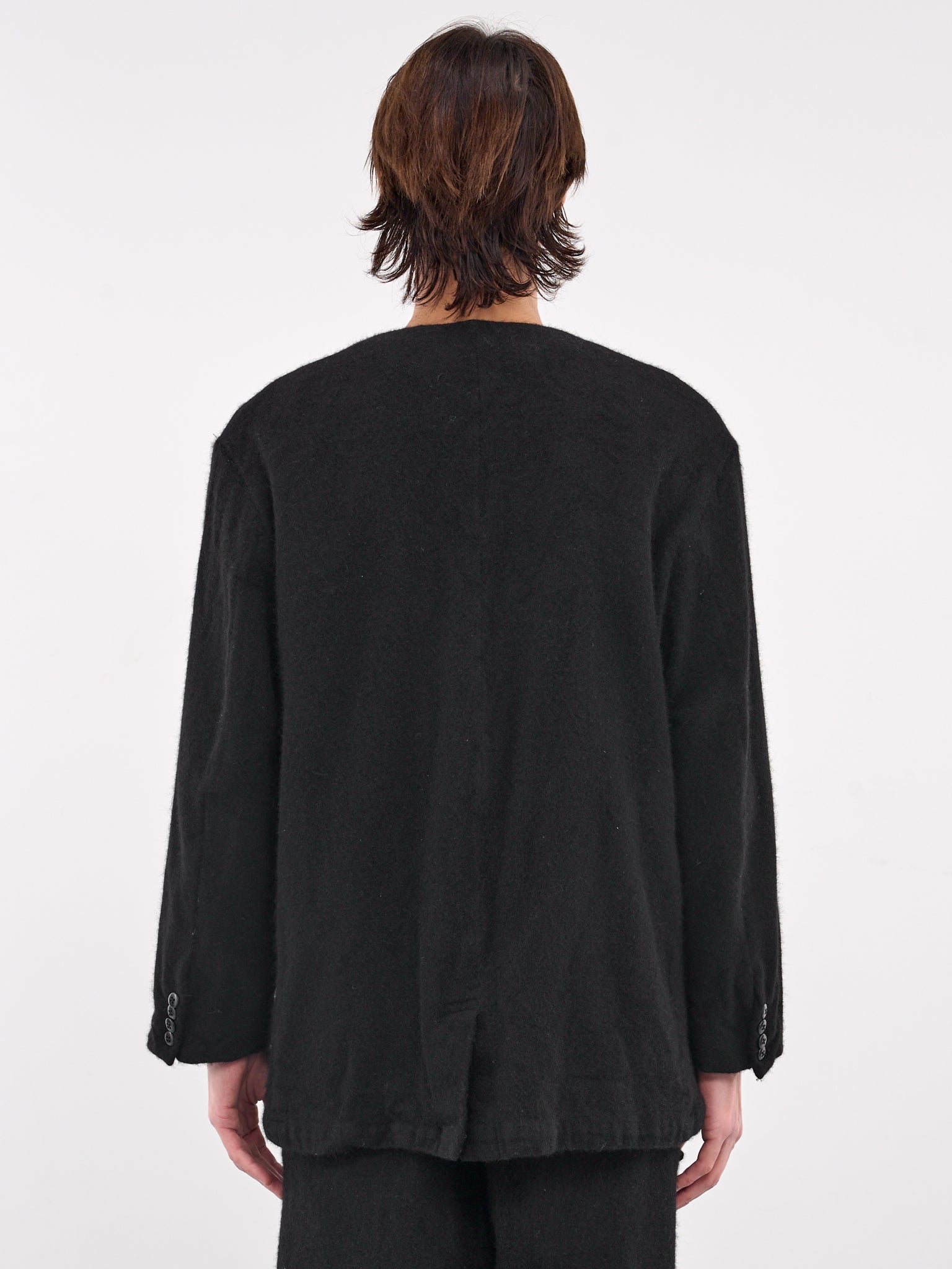 Casa Fulling Wool Jacket (K2412LJ142-BLACK)