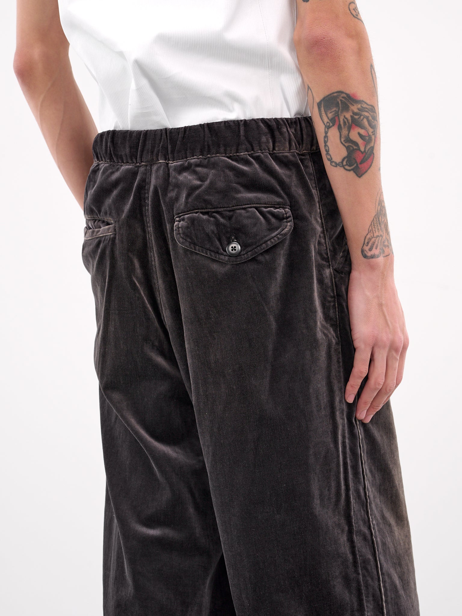 Casa Velveteen Pants (K2412LP145-BLACK)