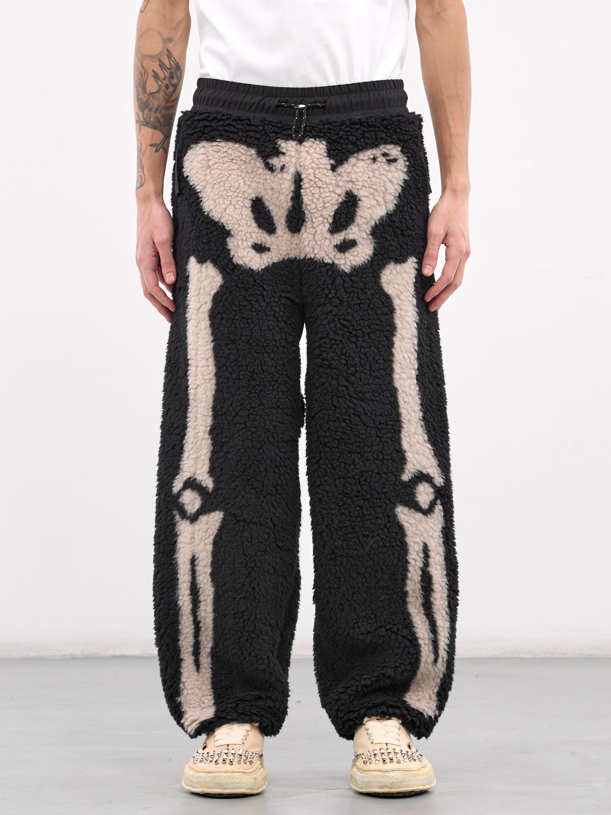 Bone Boa Fleece Easy Pants (K2412LP147-BLACK)