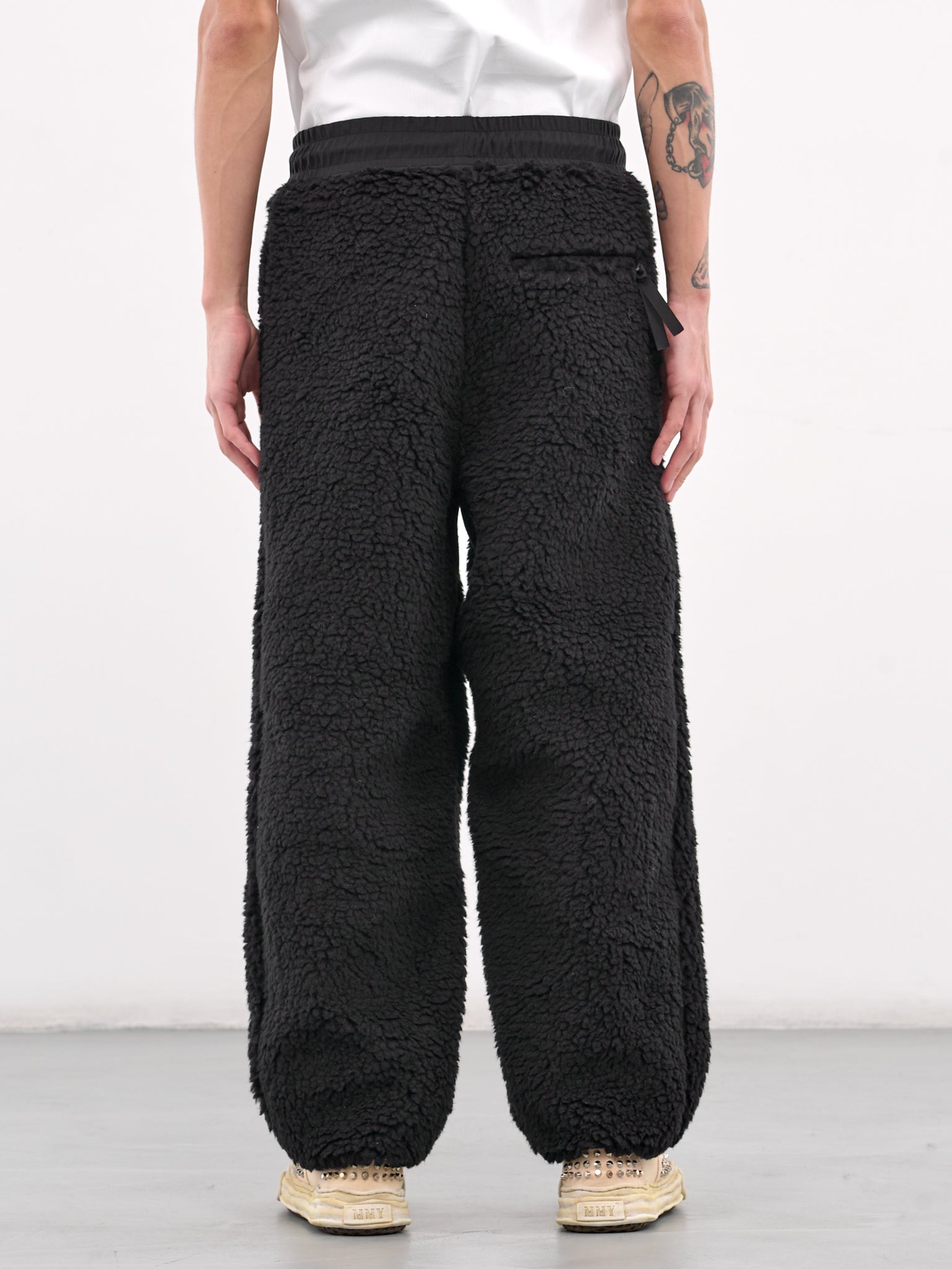 Bone Boa Fleece Easy Pants (K2412LP147-BLACK)