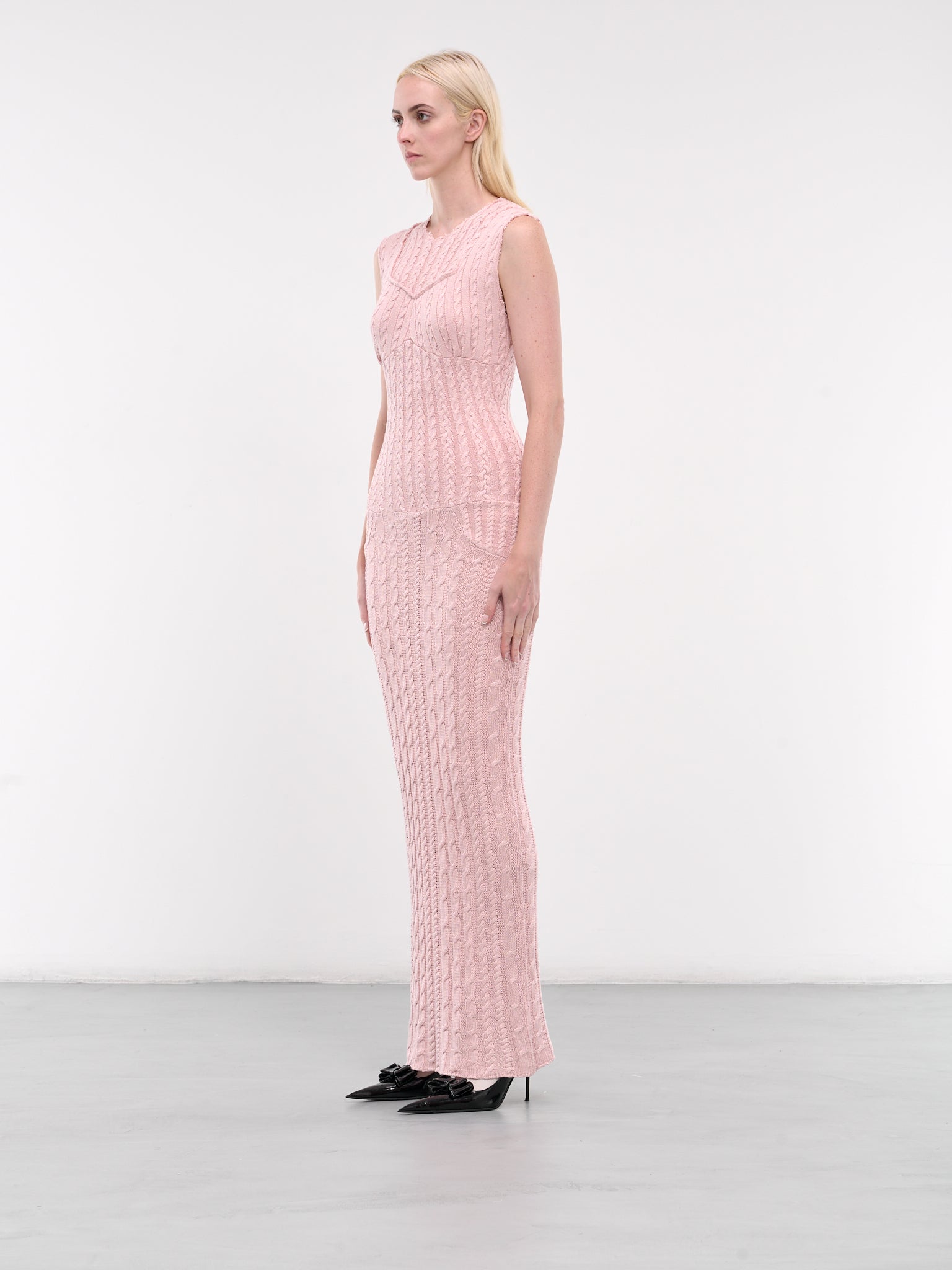 Kenny Knit Maxi Dress (KENNY-PALE-PINK)